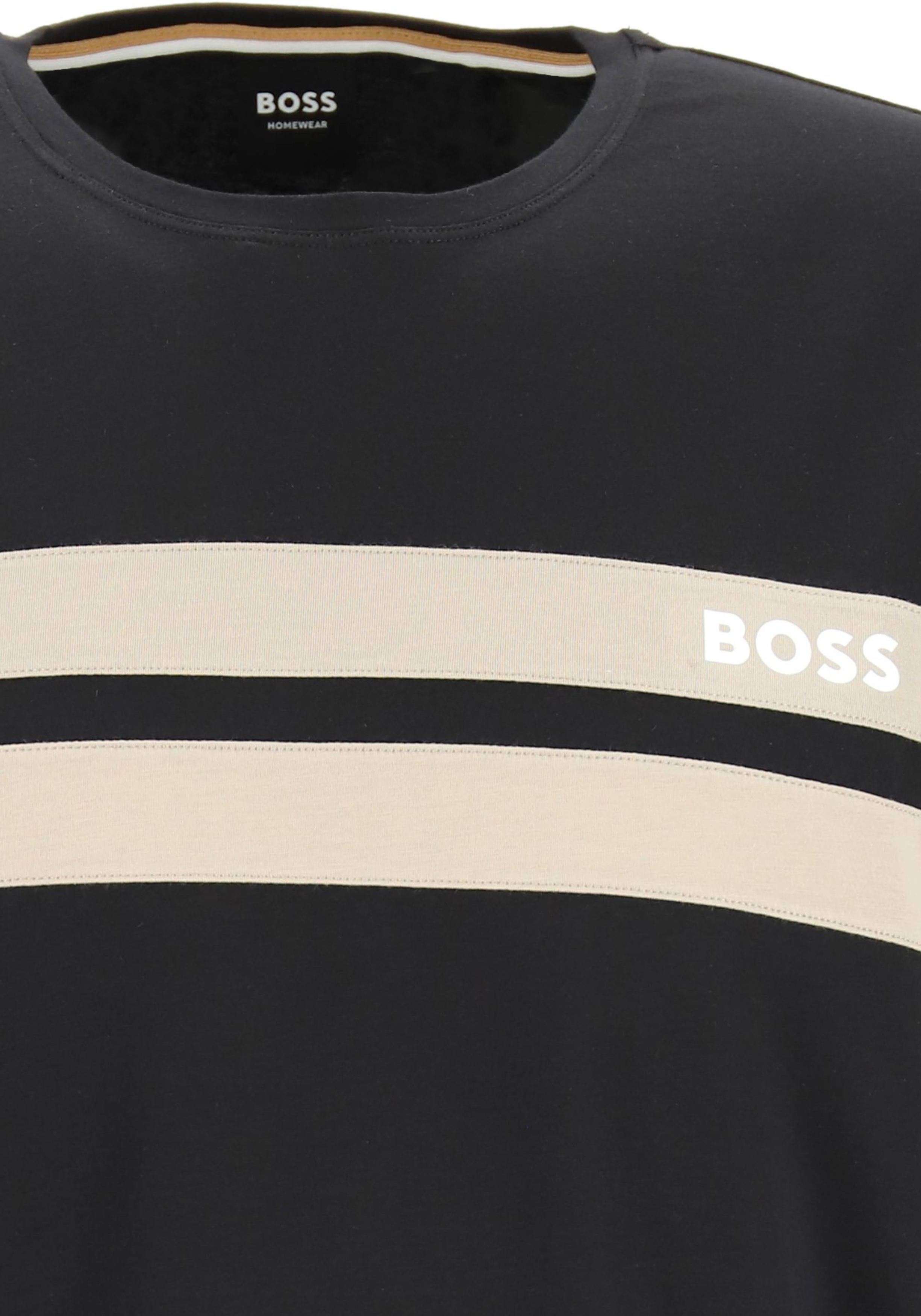 BOSS Short Set, heren lounge set, zwart