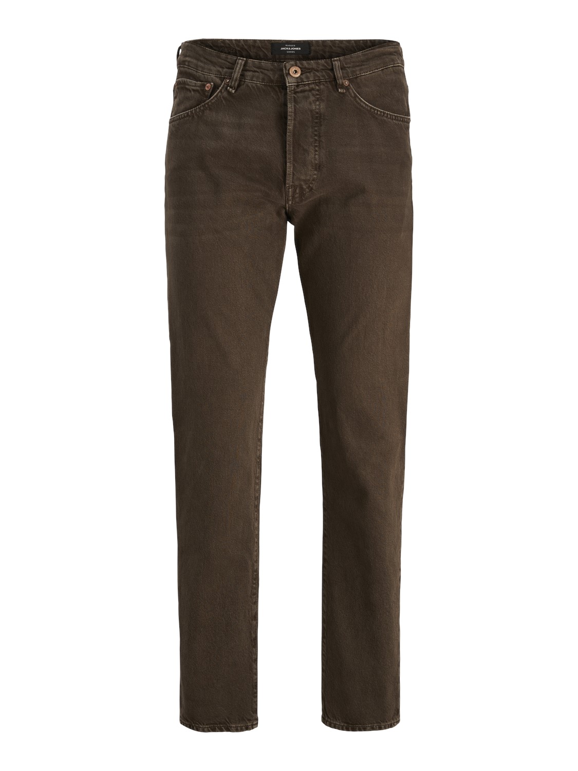 JACK & JONES Chris Cooper loose fit, heren jeans, chocoladebruin