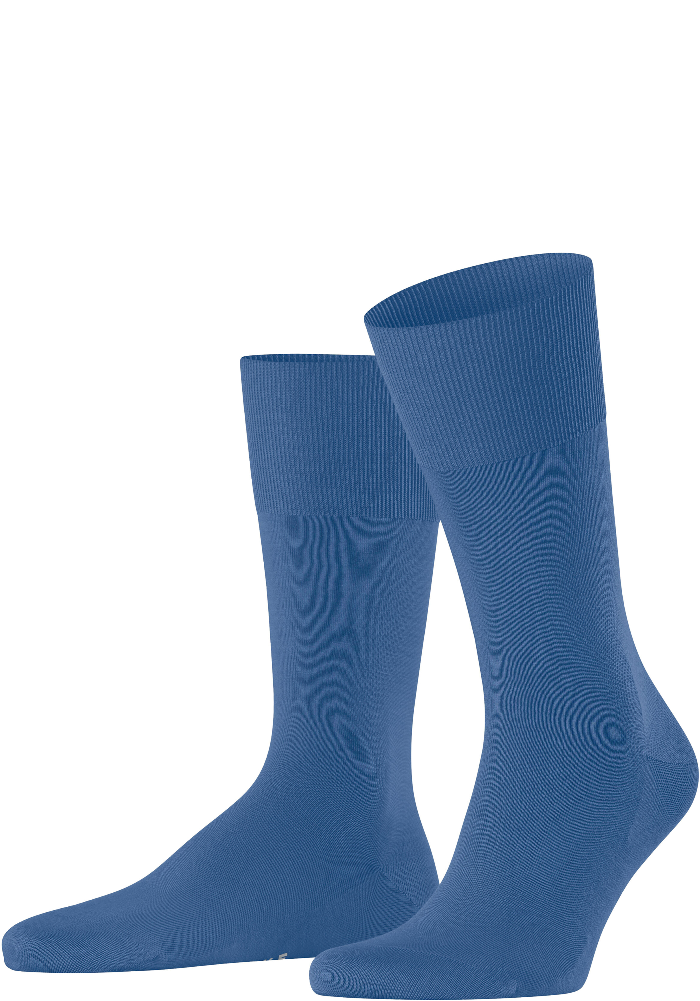 FALKE ClimaWool herensokken, middenblauw (deep water)