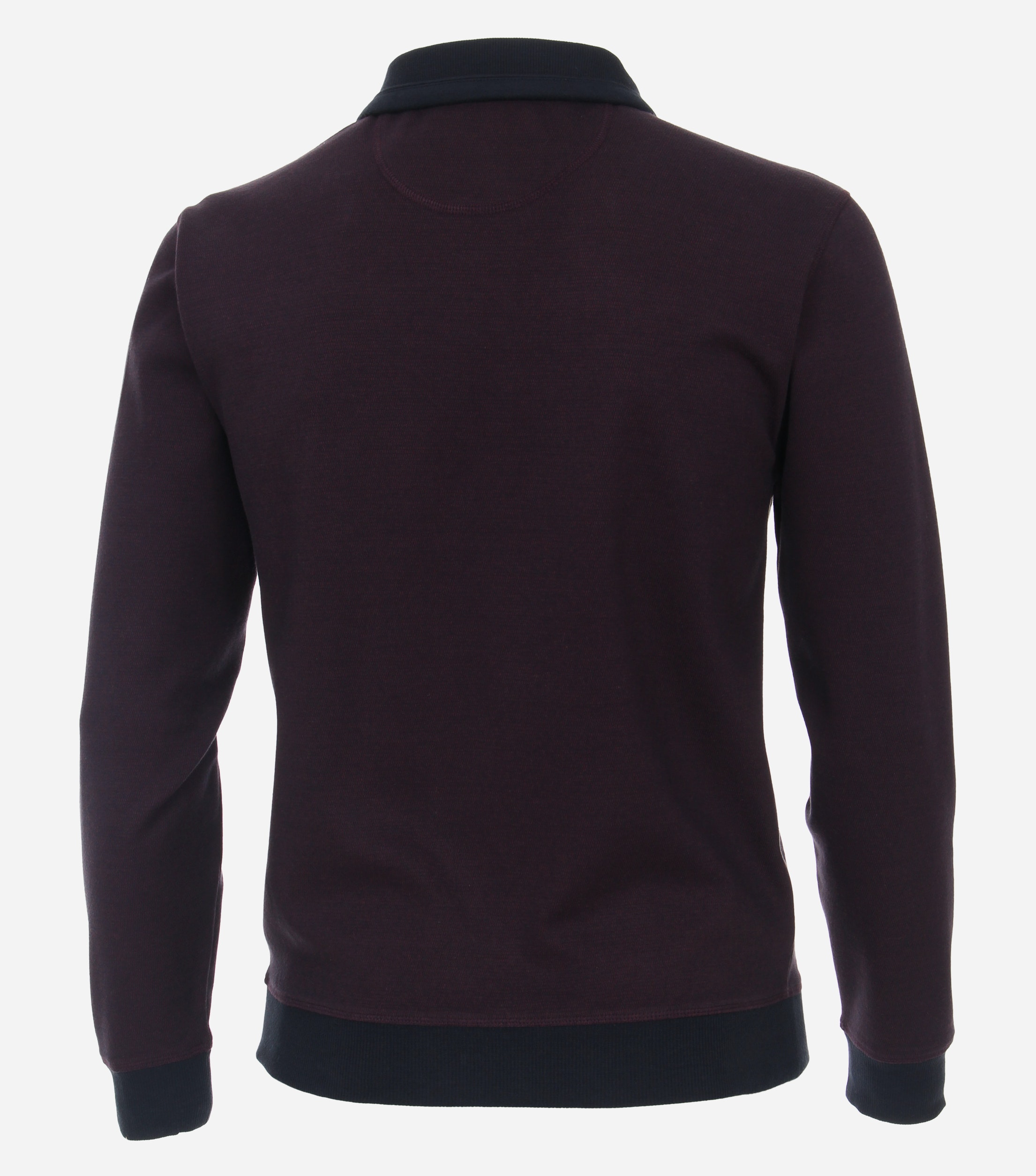 CASA MODA comfort fit schipperstrui, rood-blauw melange