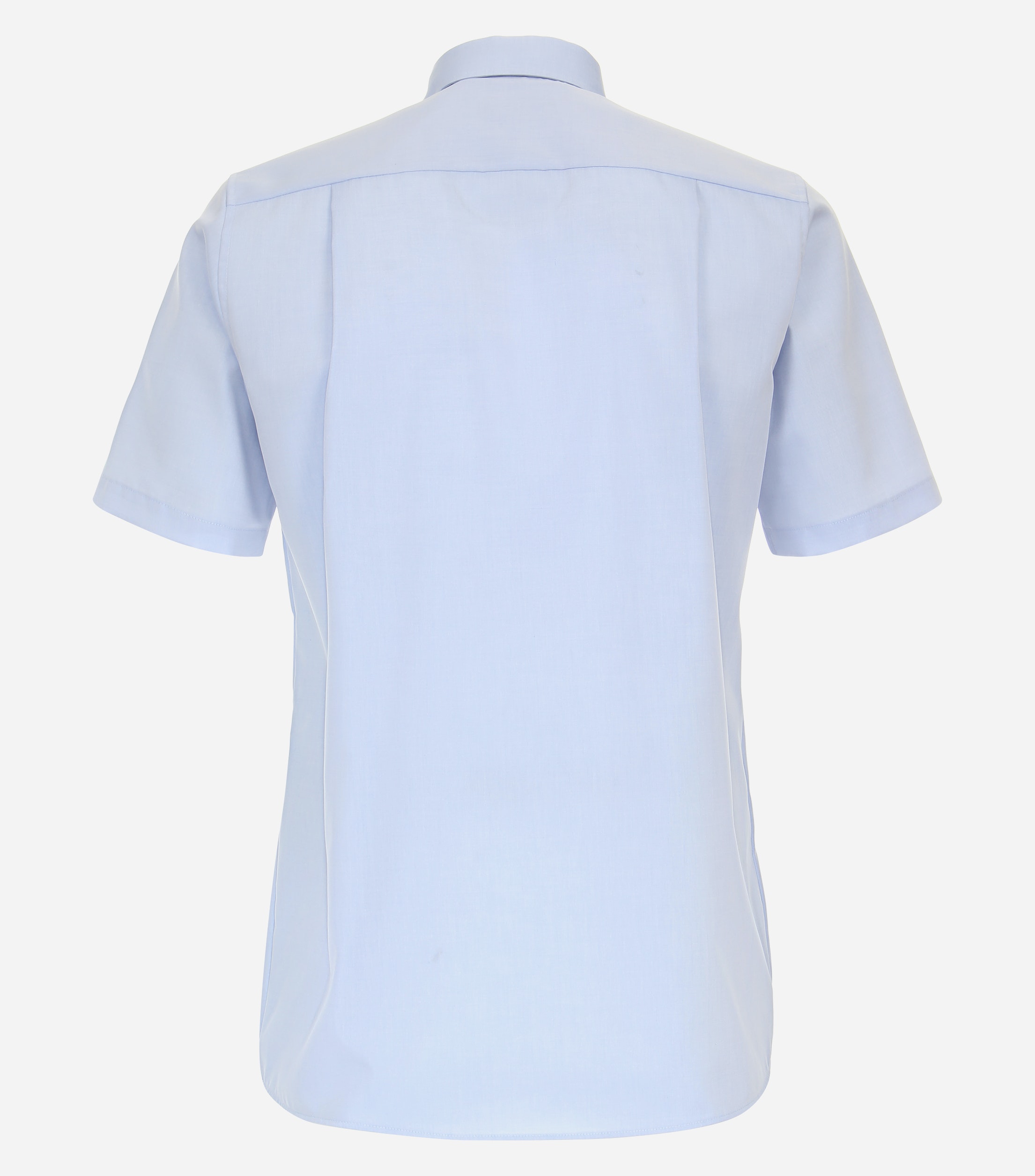 CASA MODA comfort fit overhemd, korte mouw, popeline, blauw