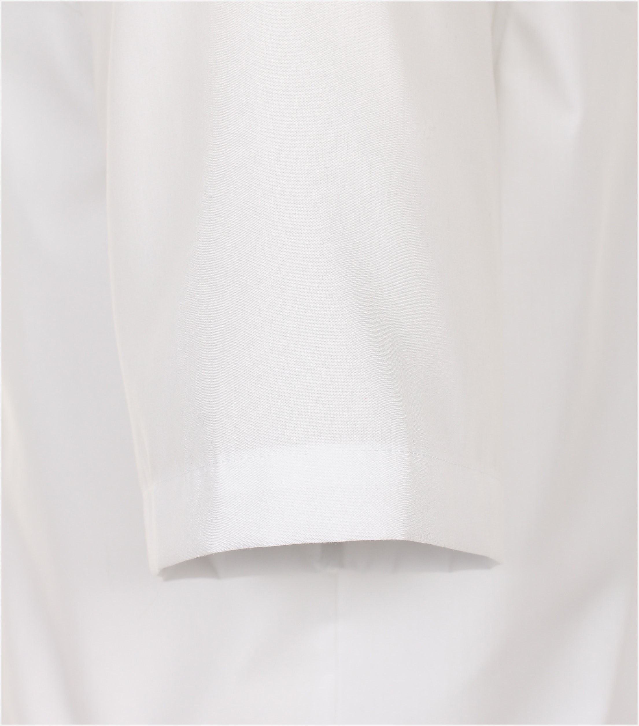 VENTI modern fit overhemd, korte mouw, popeline, wit