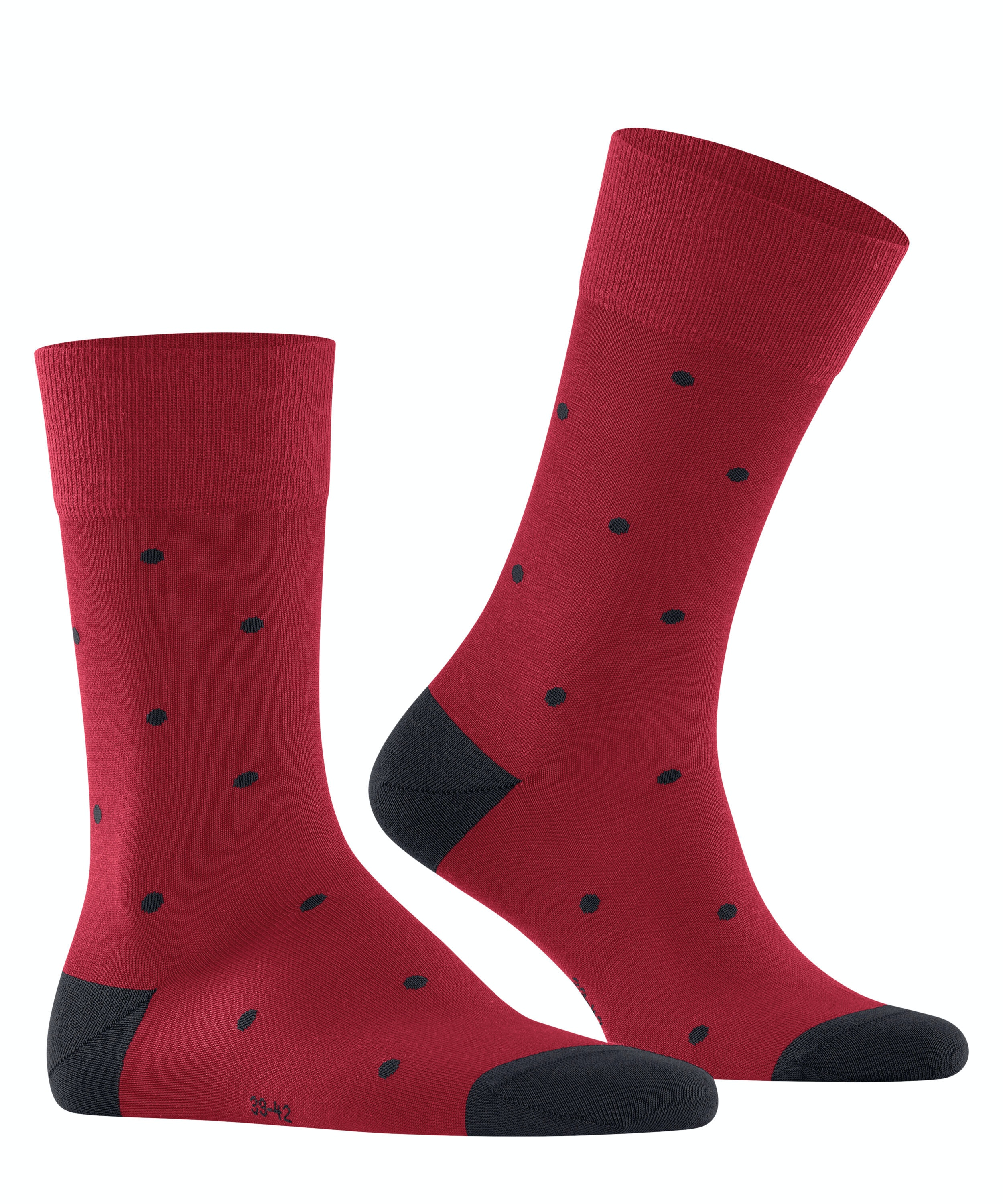 FALKE Dot herensokken, rood (scarlet)