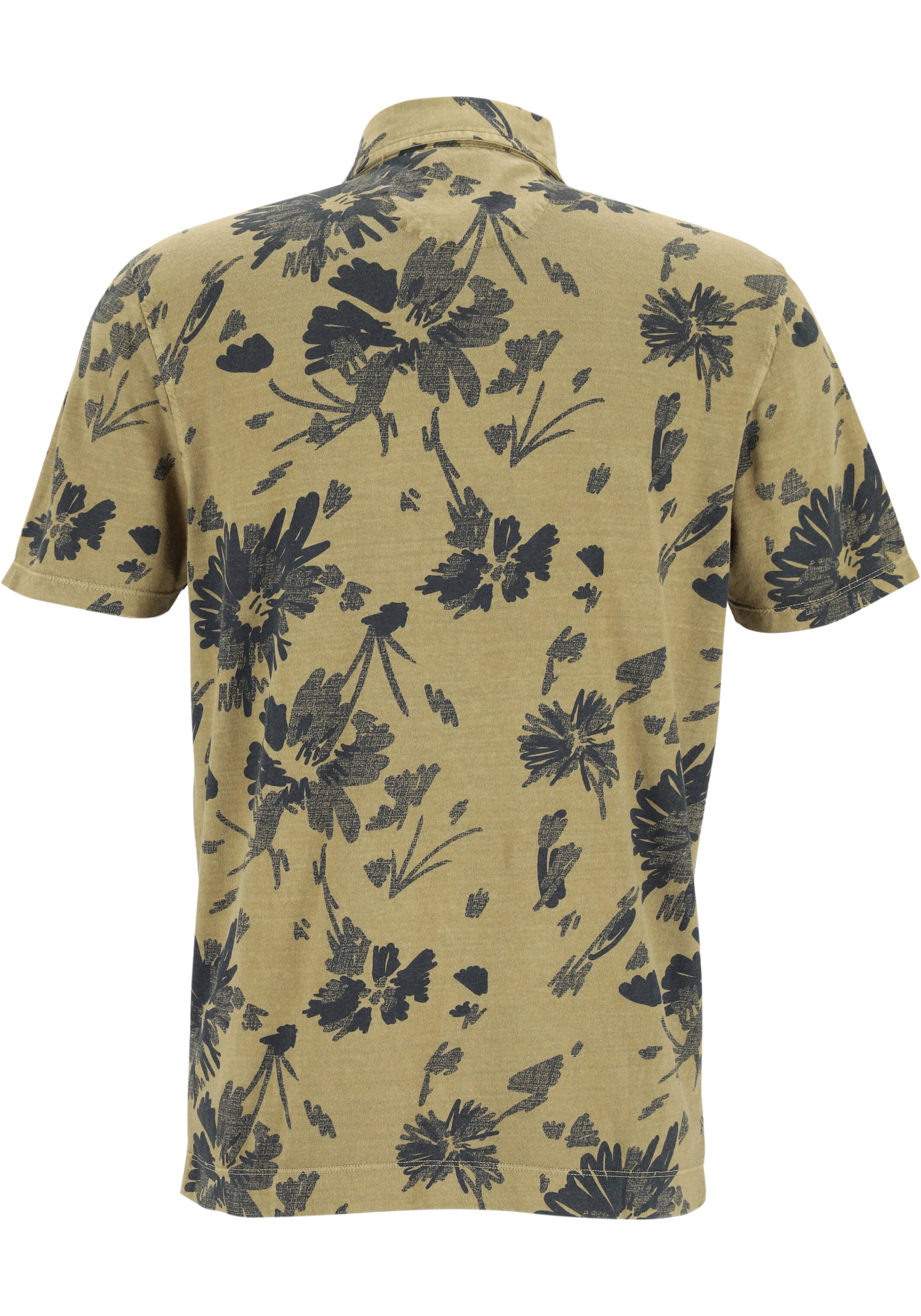 OLYMP Polo Casual, modern fit polo, kaki dessin