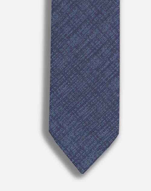 OLYMP extra smalle stropdas, bleu dessin