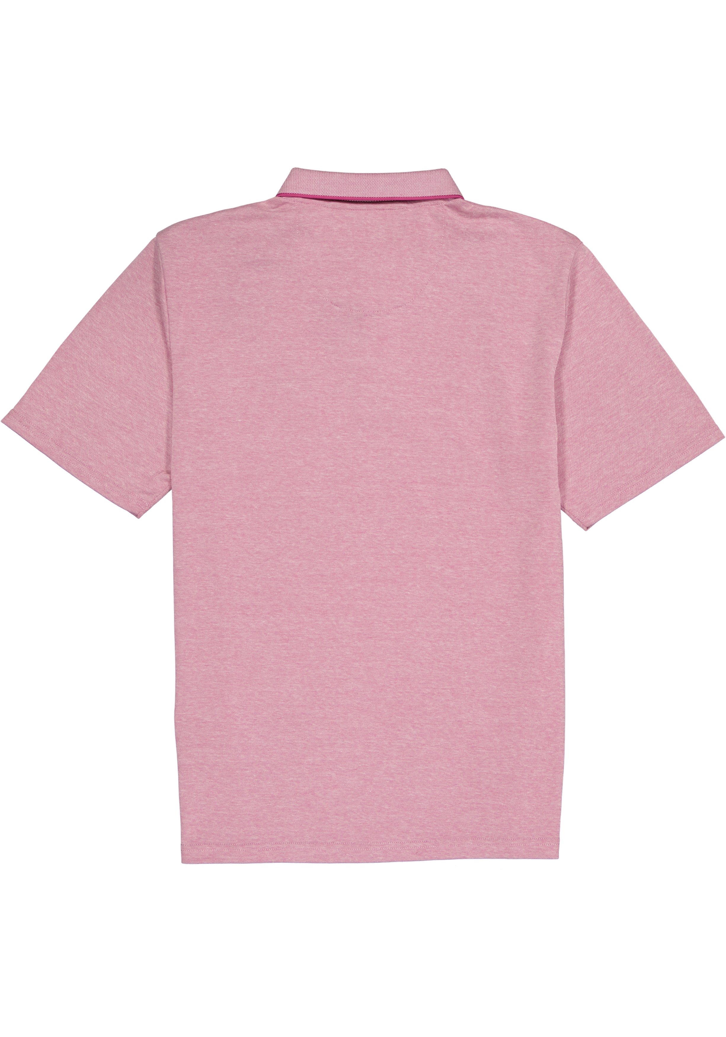Redmond regular fit poloshirt, donkerroze melange