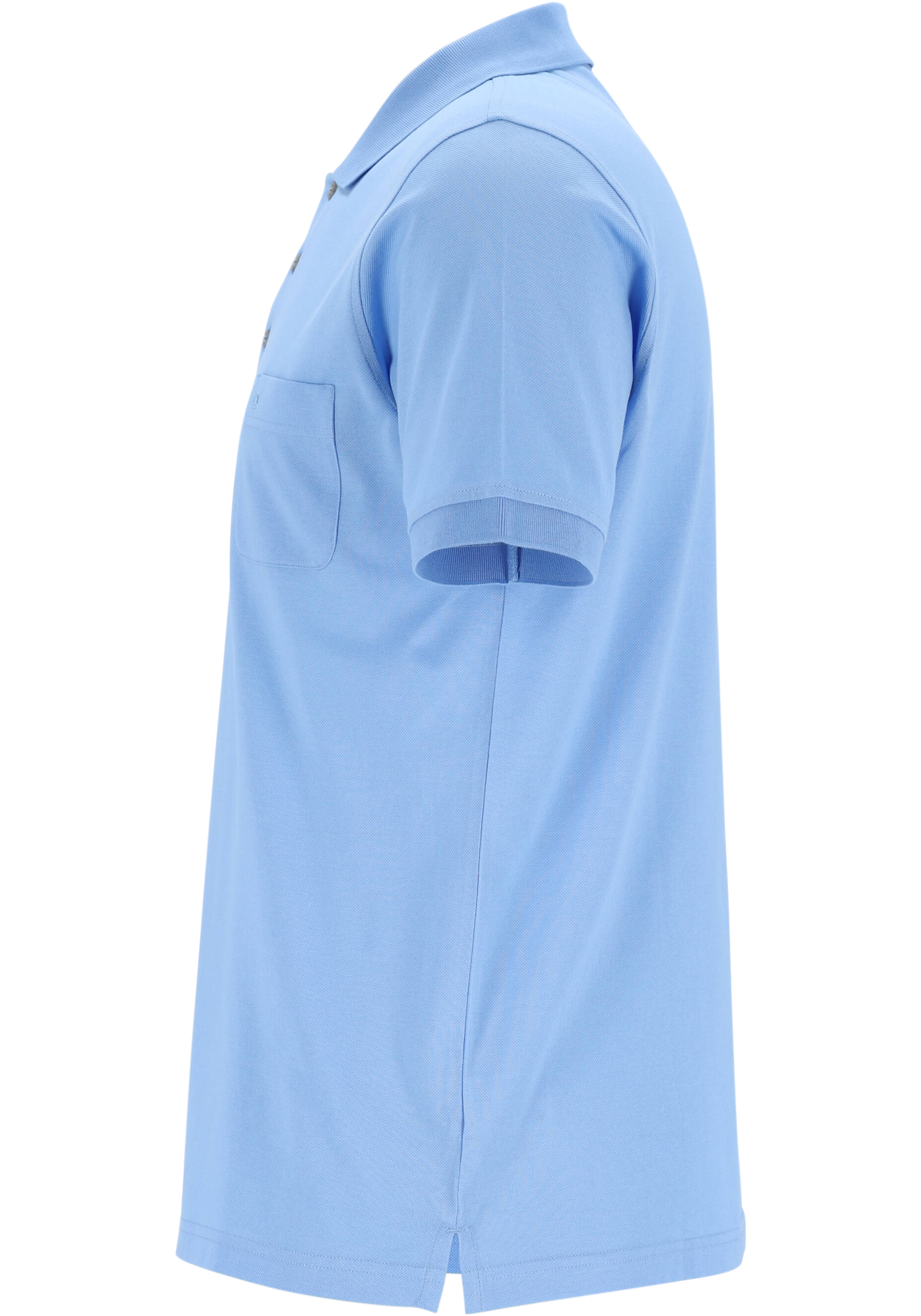 OLYMP Polo Classic, modern fit polo, lichtblauw