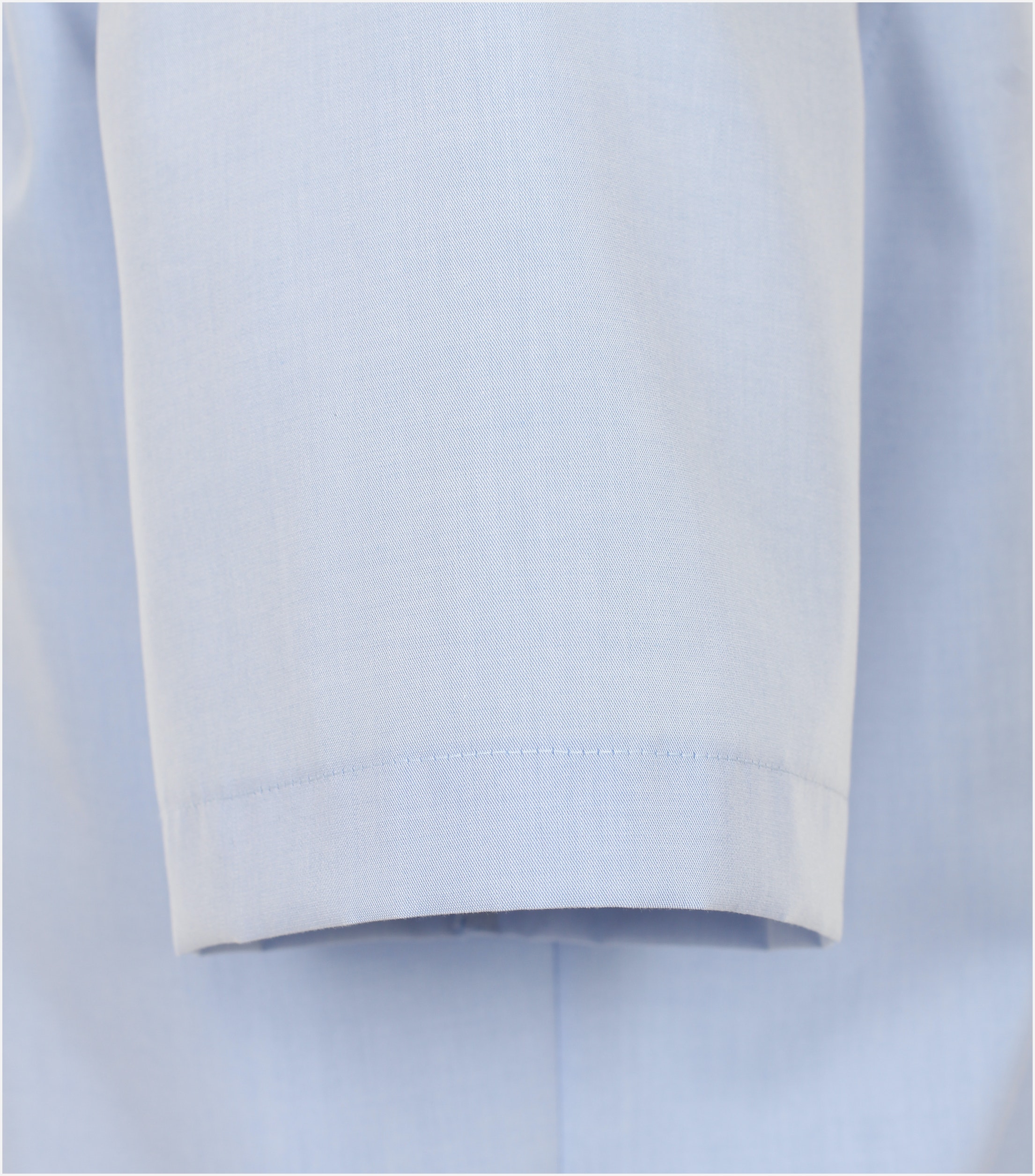 CASA MODA comfort fit overhemd, korte mouw, popeline, blauw