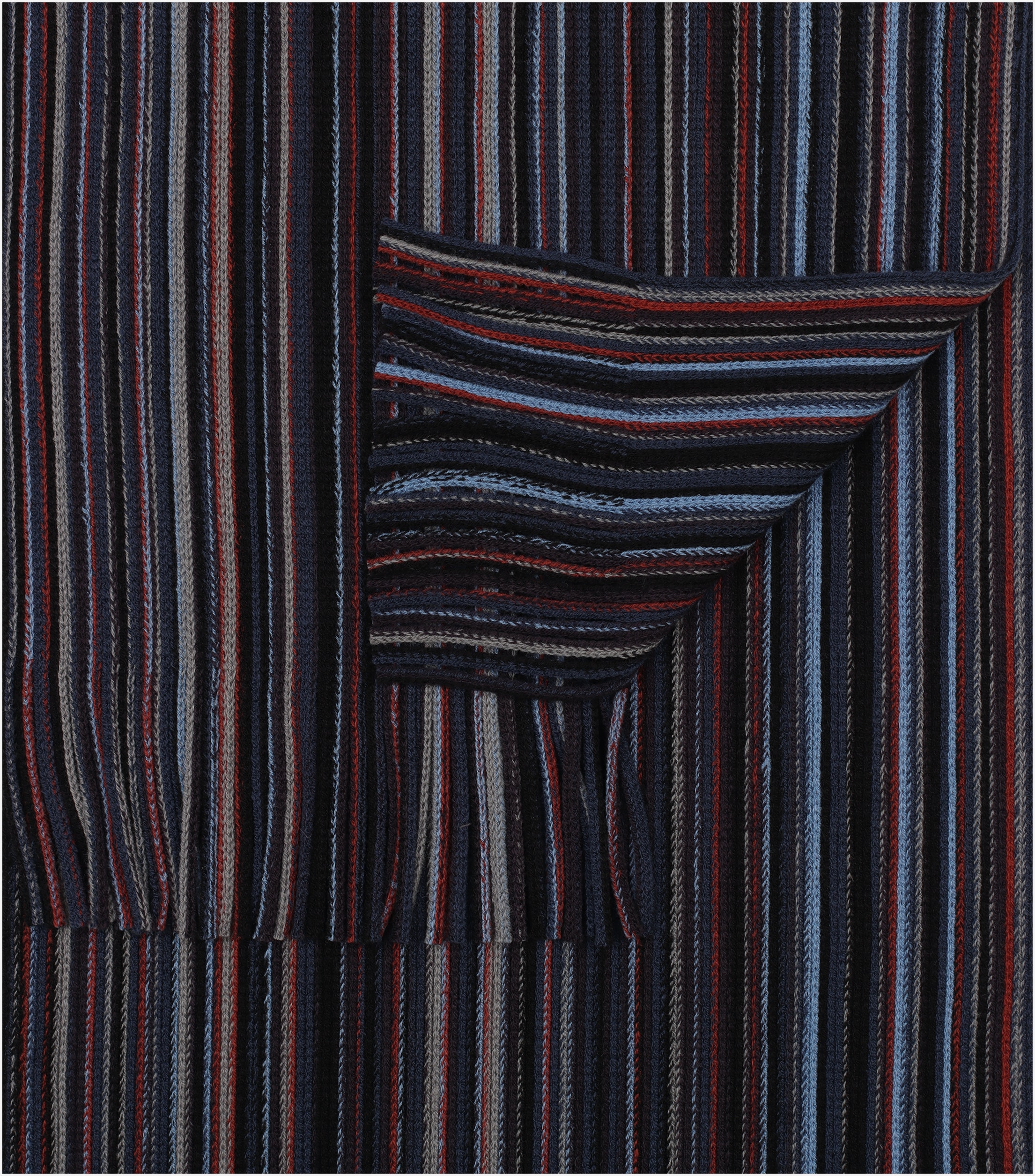 CASA MODA sjaal, blauw gestreept