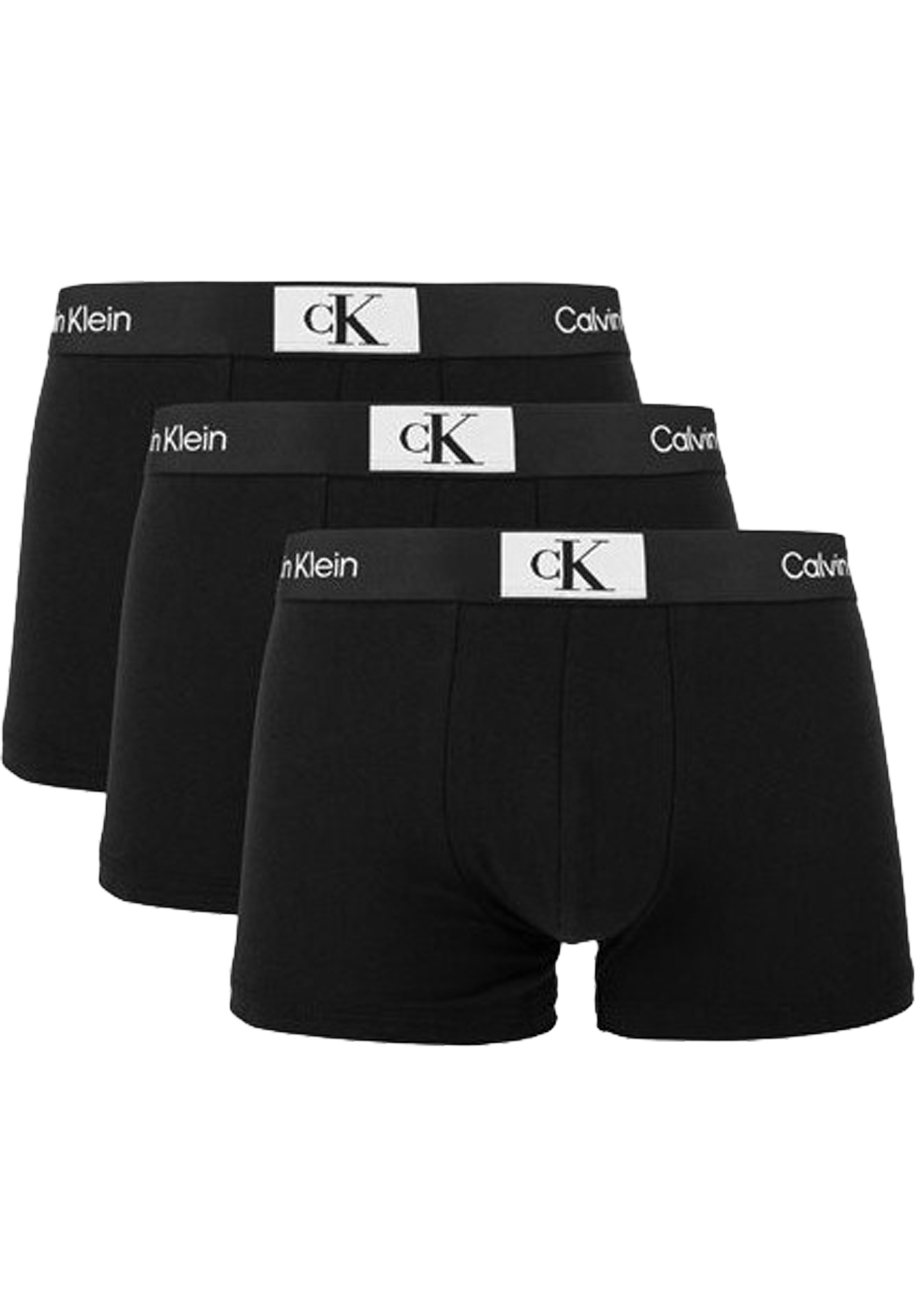 Calvin Klein Trunk (3-pack), heren boxers normale lengte, zwart