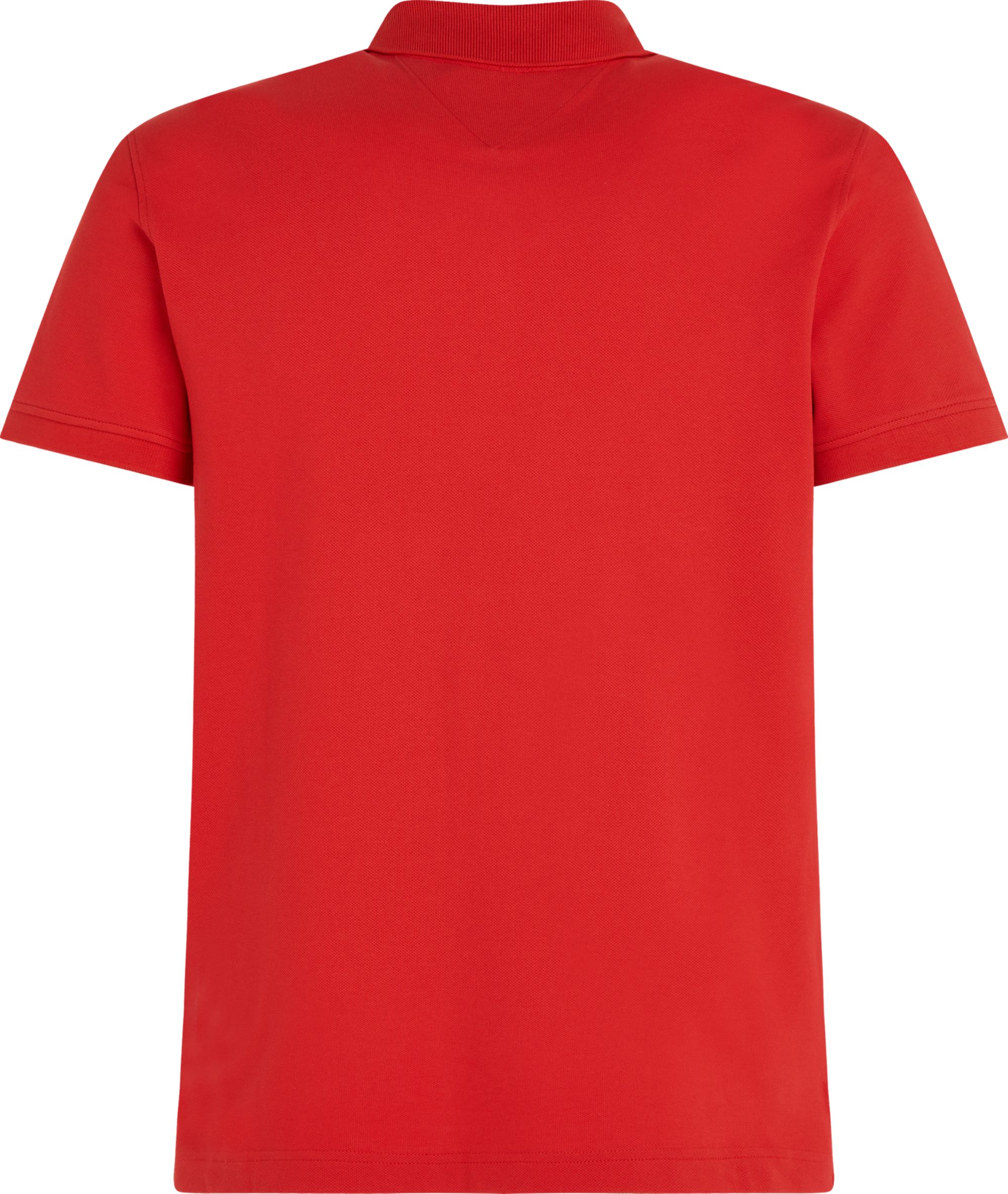 Tommy Hilfiger 1985 Slim Polo, heren poloshirt, rood