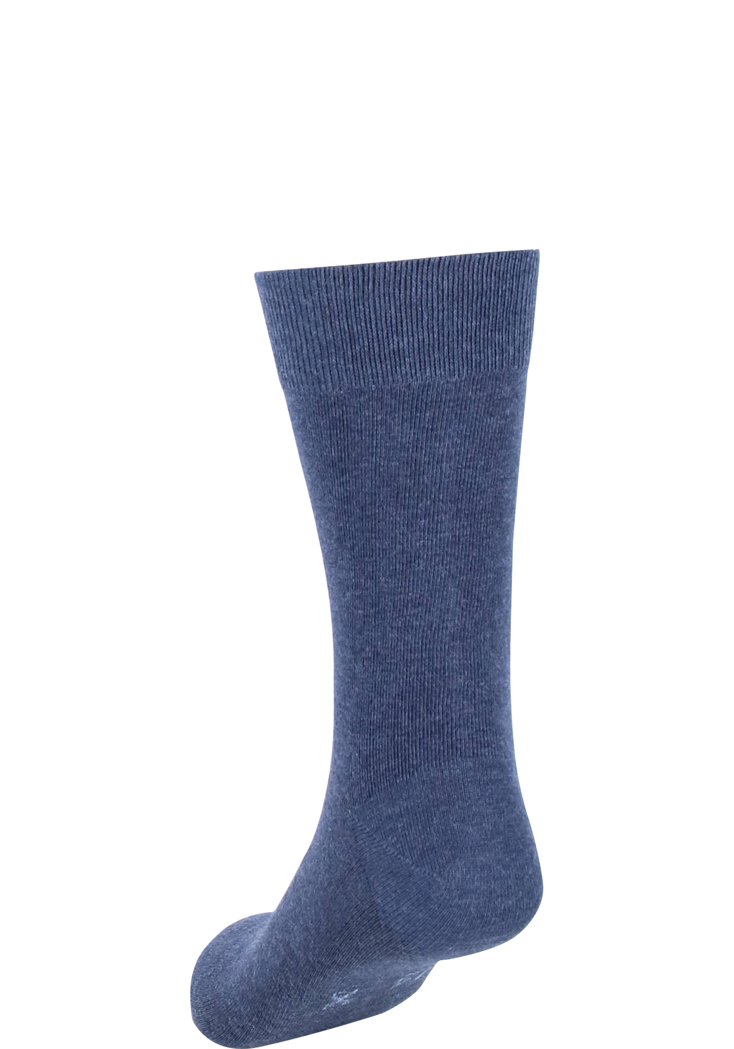 VENT herensokken katoen (2-pack), jeansblauw