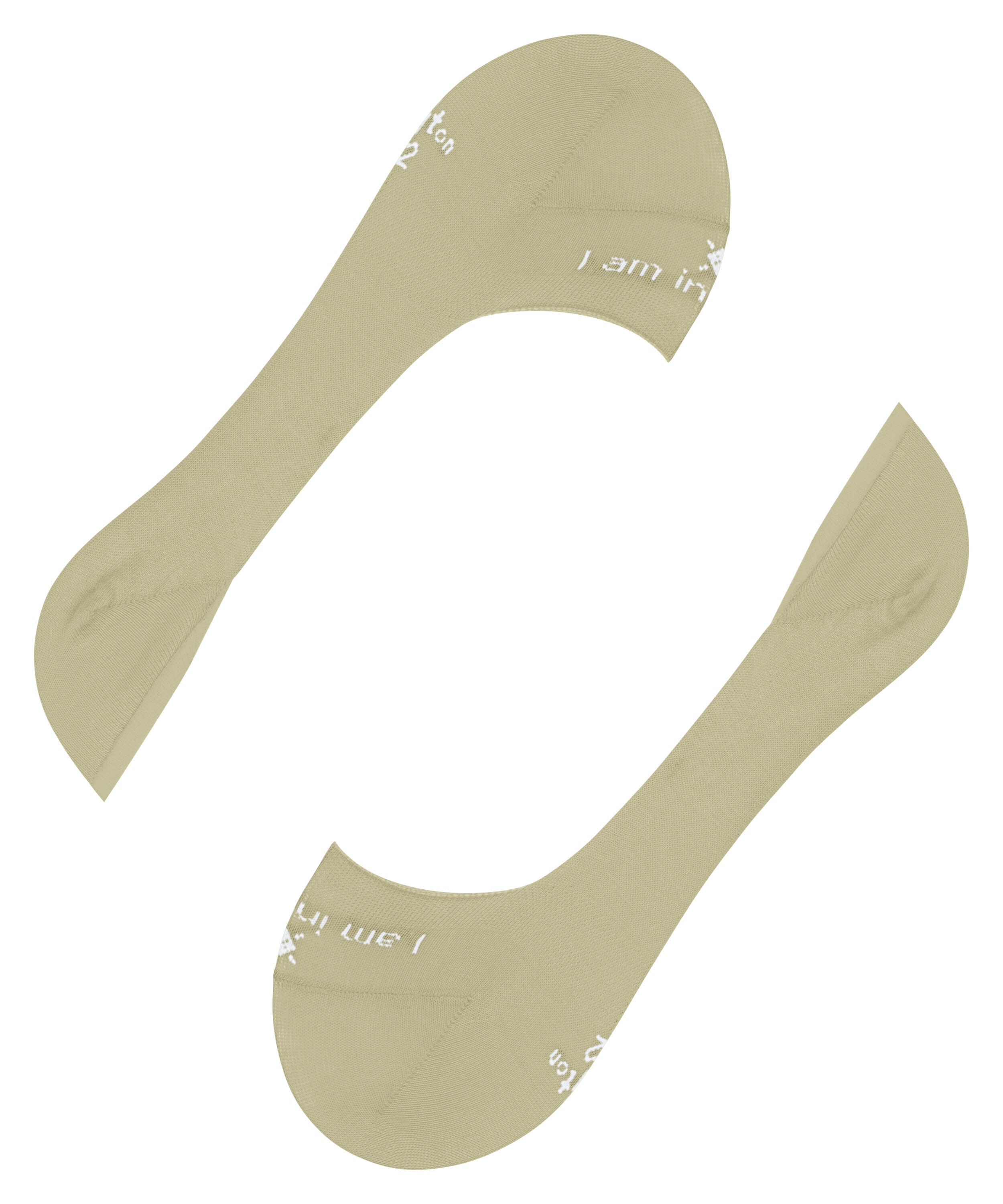 Burlington Aberdeen dames invisible sokken, beige (cream)