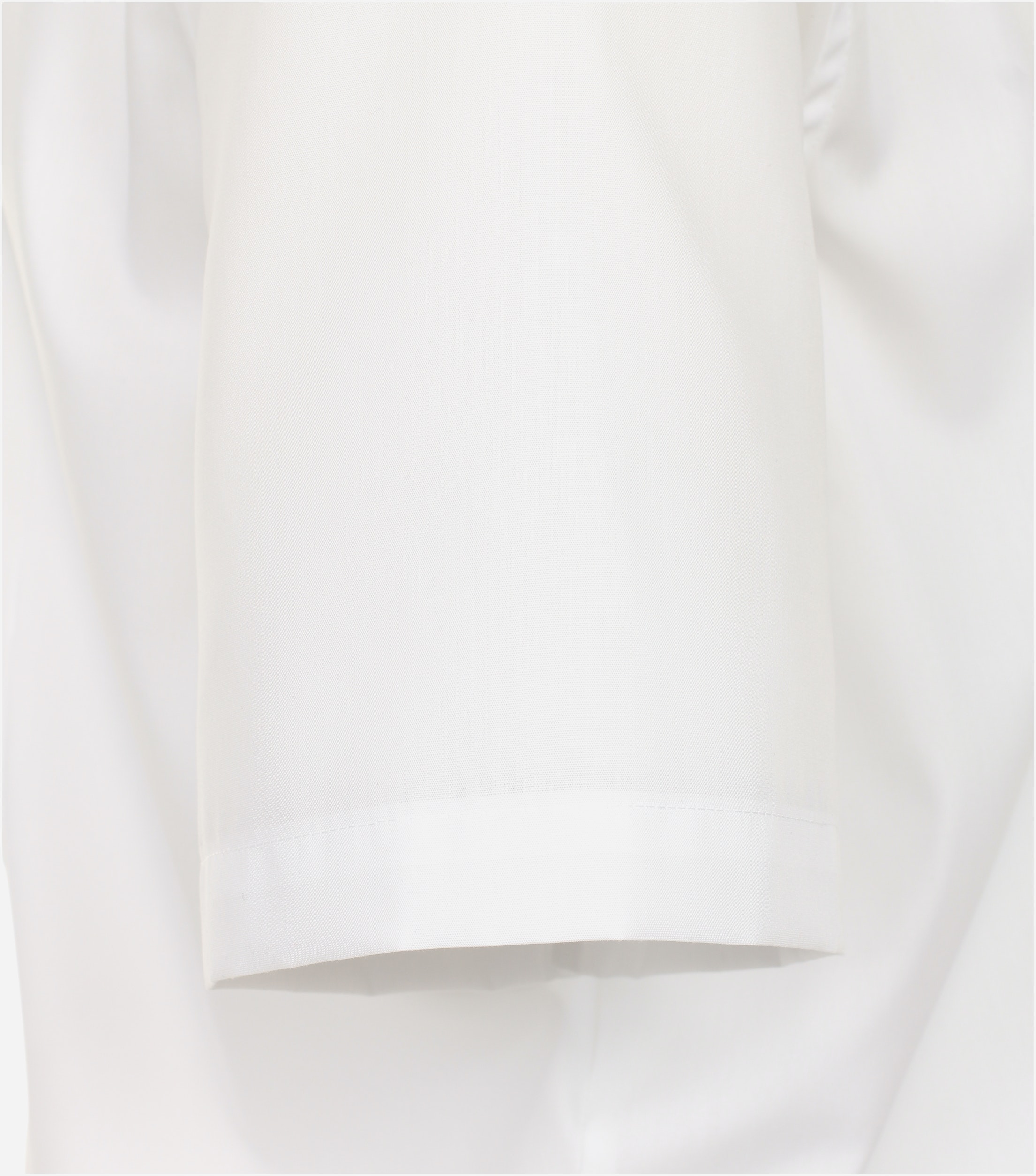 VENTI modern fit overhemd, korte mouw, popeline, wit