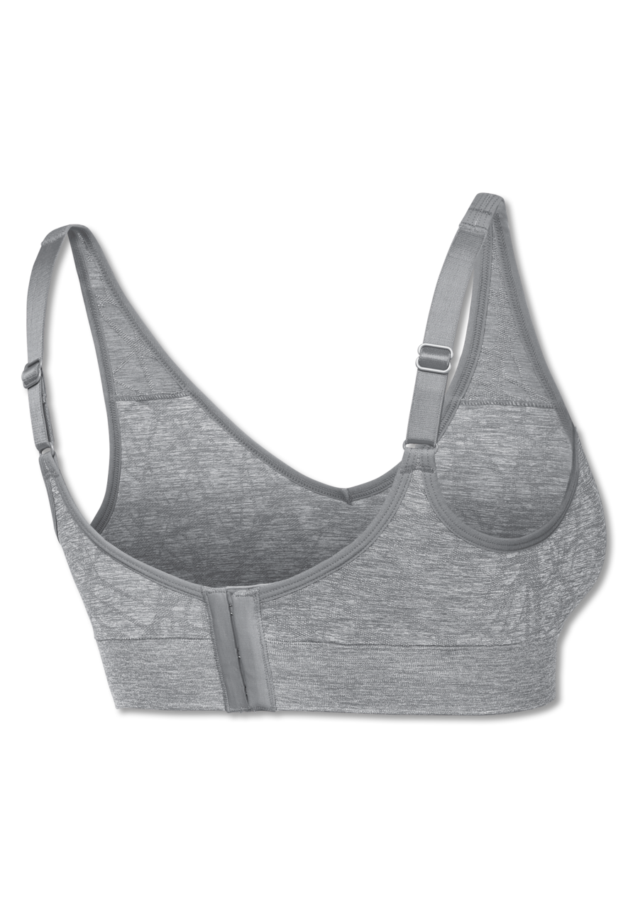 SCHIESSER Active Mesh Light bralette (1-pack), dames bustier zilvergrijs