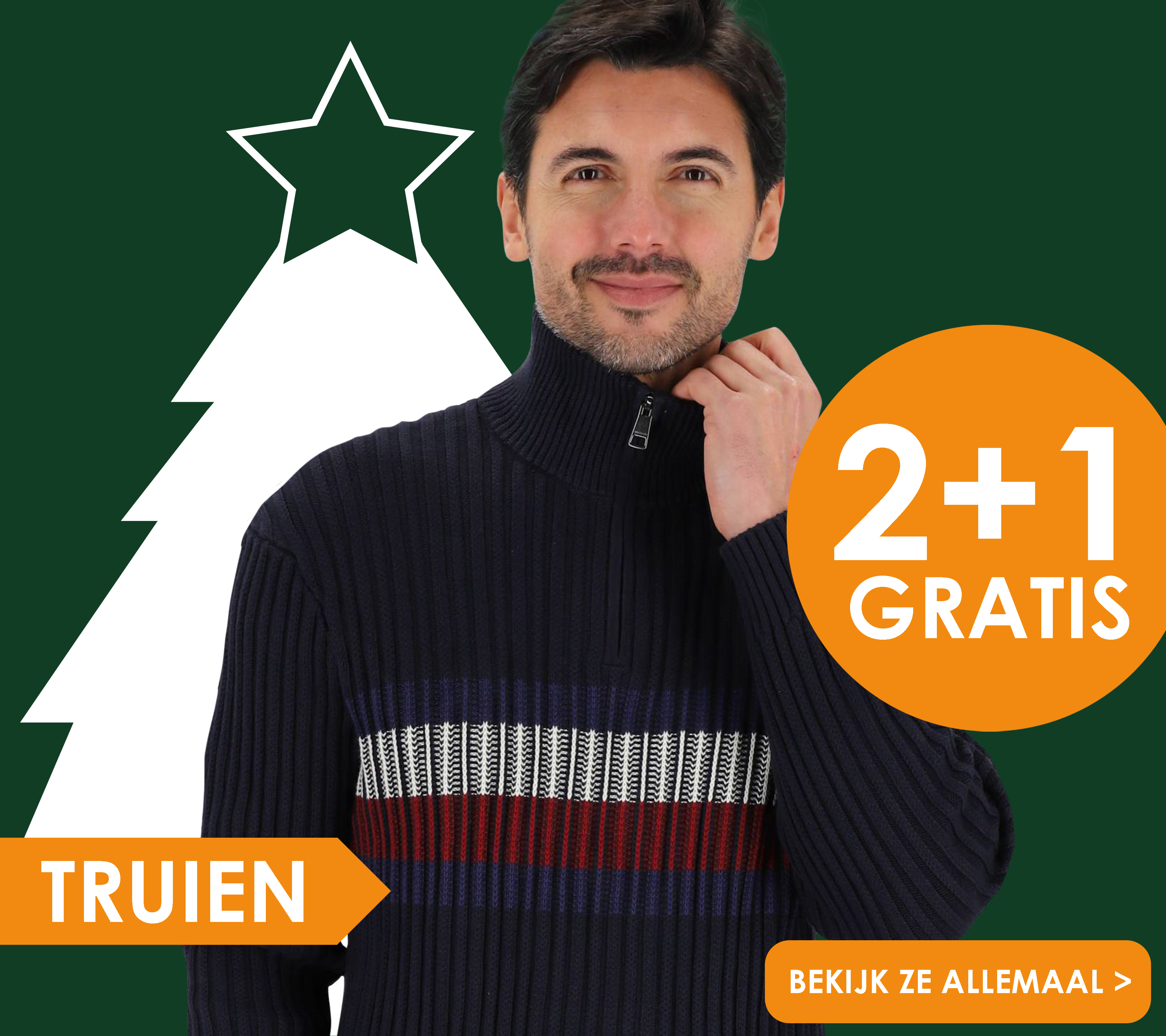 Truien 2 + 1 gratis bij HemdVoorHem, bekijk ze allemaal!