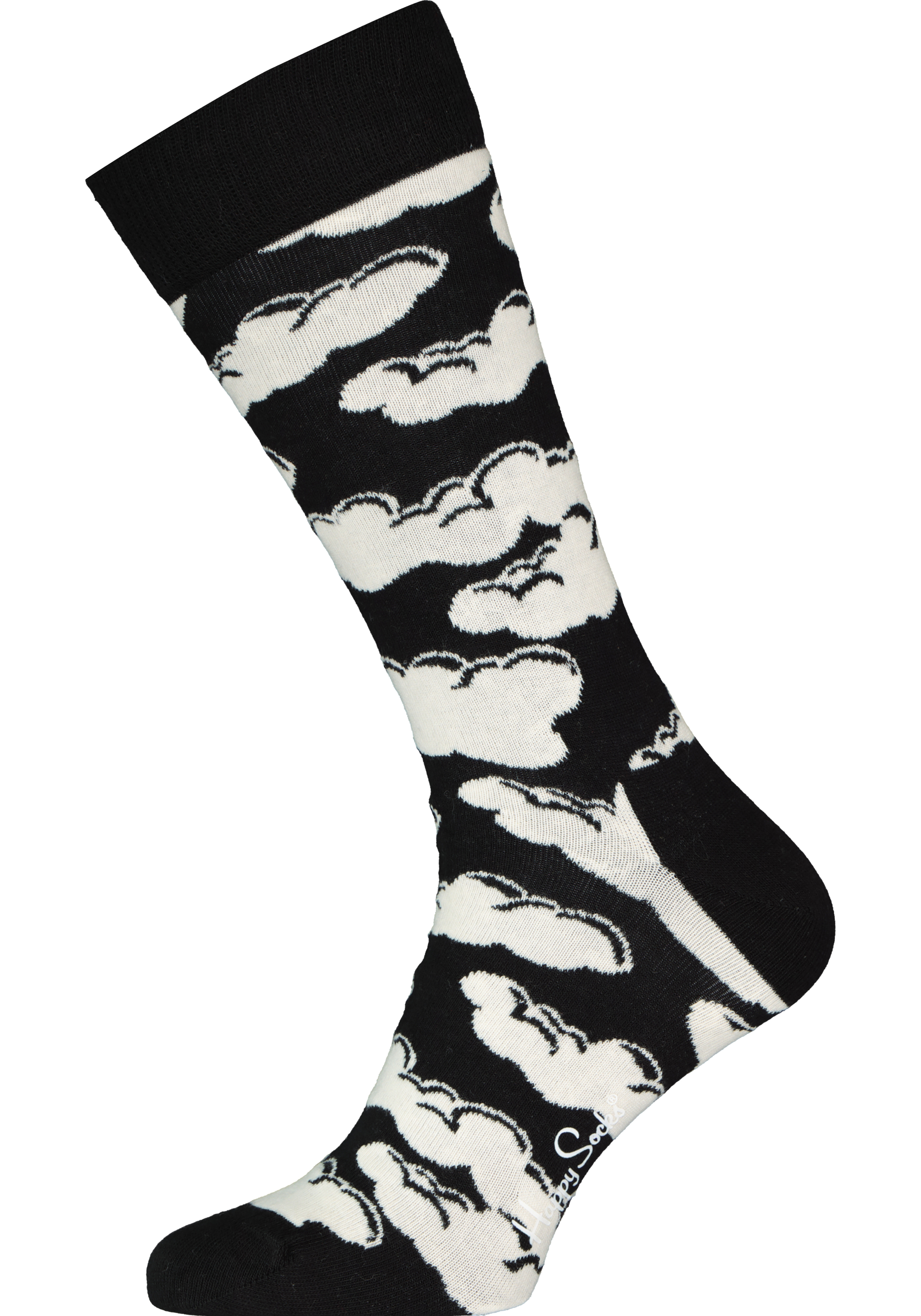 Happy Socks Black & White Socks Gift Set (4-pack)