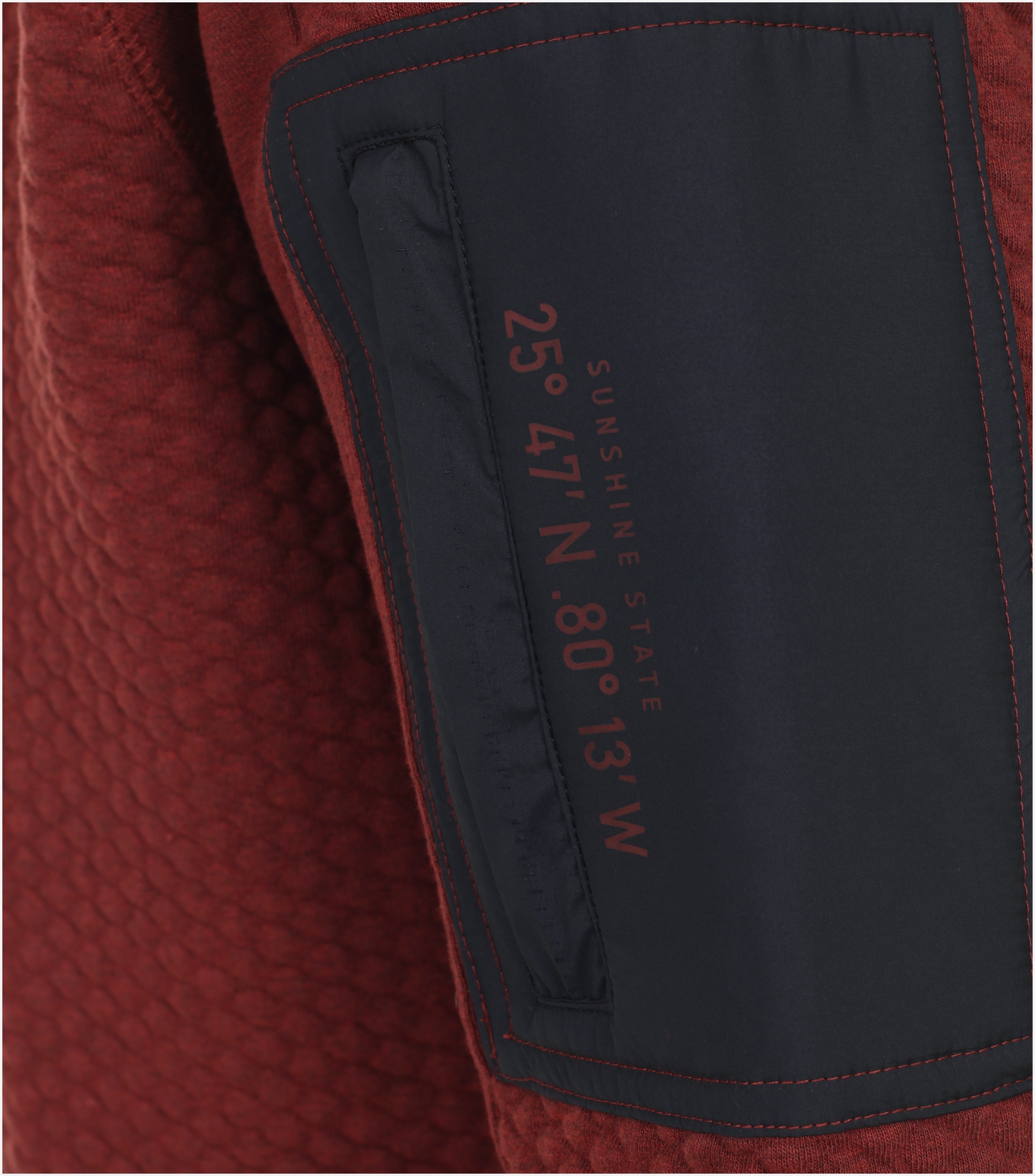 CASA MODA comfort fit schipperstrui, roestbruin