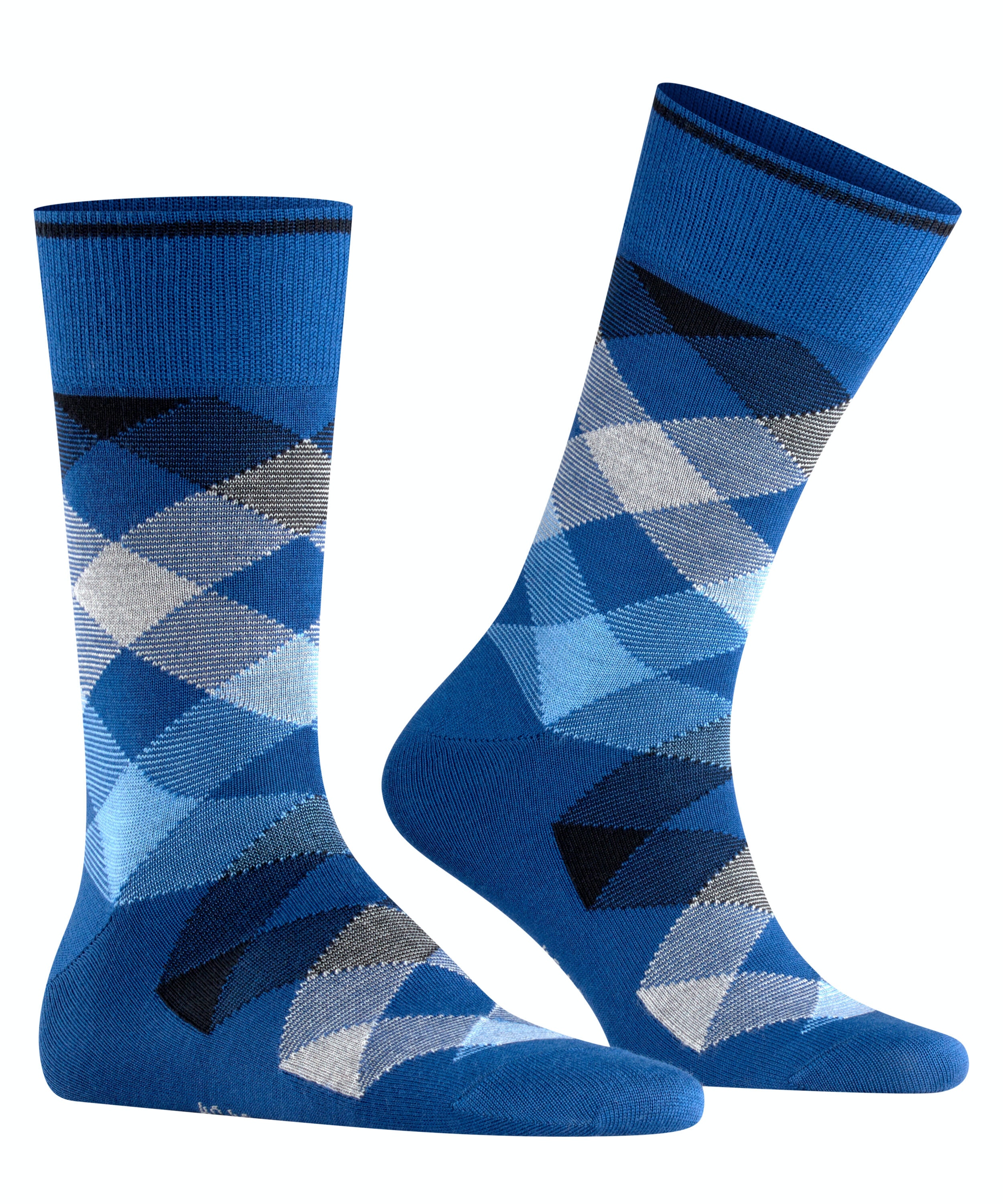 Burlington Newcastle herensokken, blauw (royal blue)