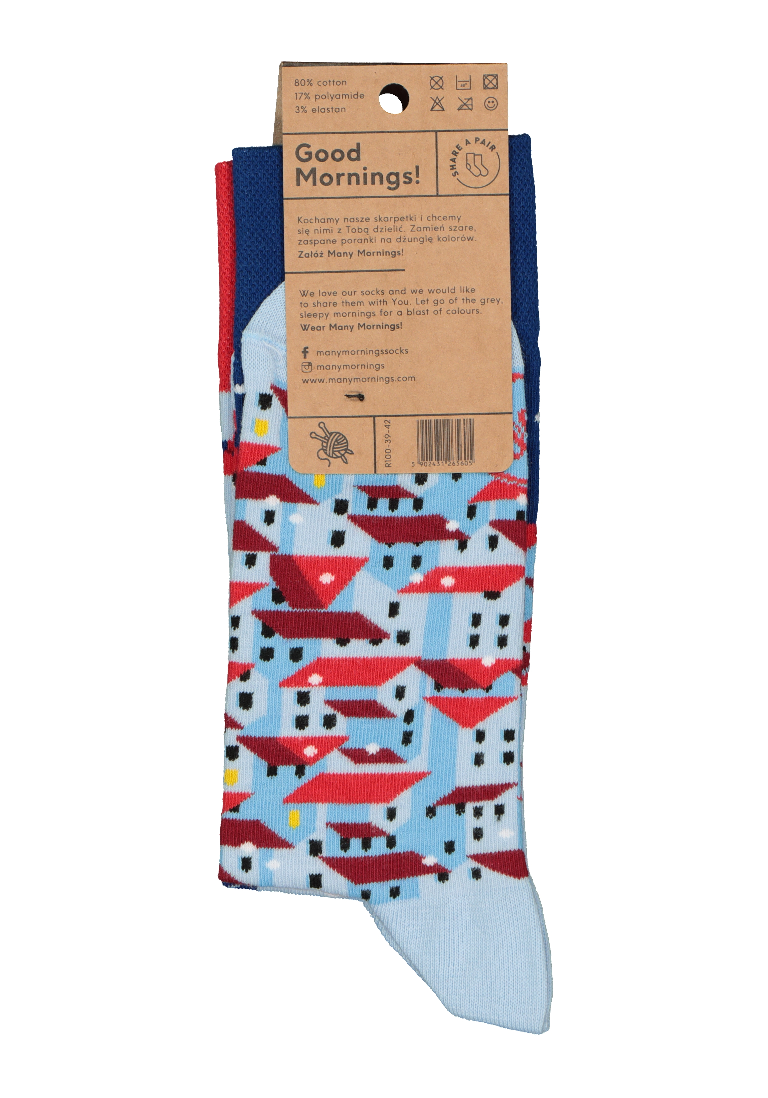 Many Mornings unisex sokken Hygge