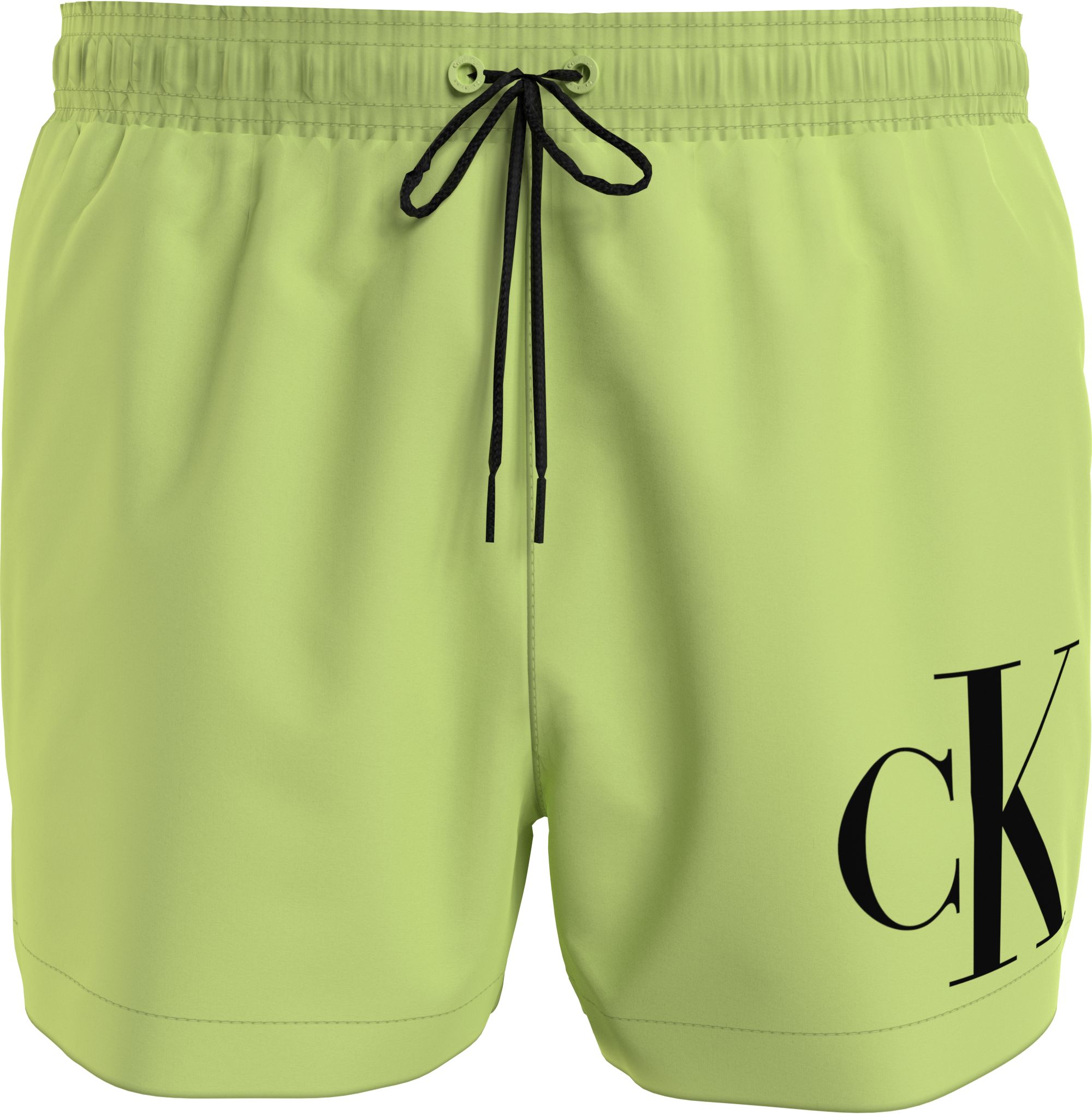 Calvin Klein Short Drawstring swimshort, heren zwembroek, limegroen