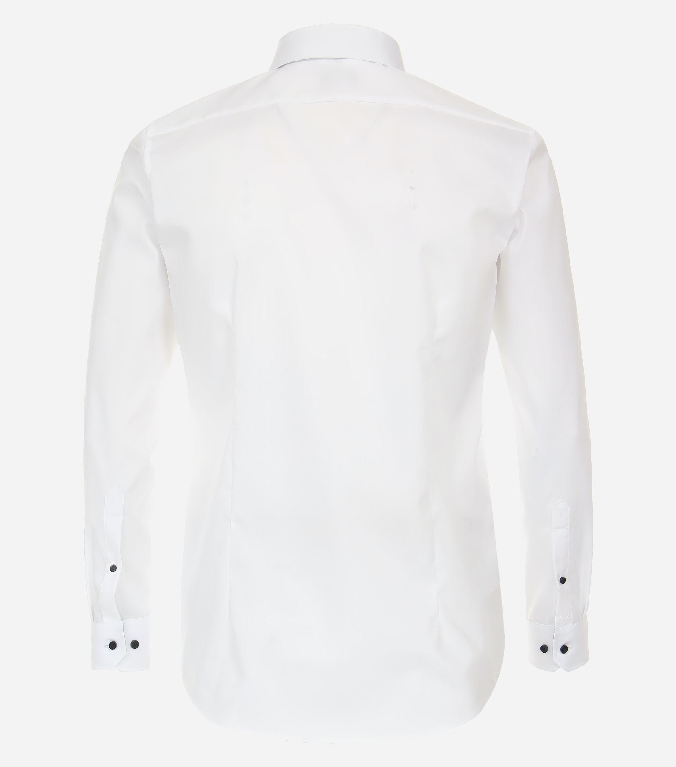 VENTI body fit overhemd, popeline, wit