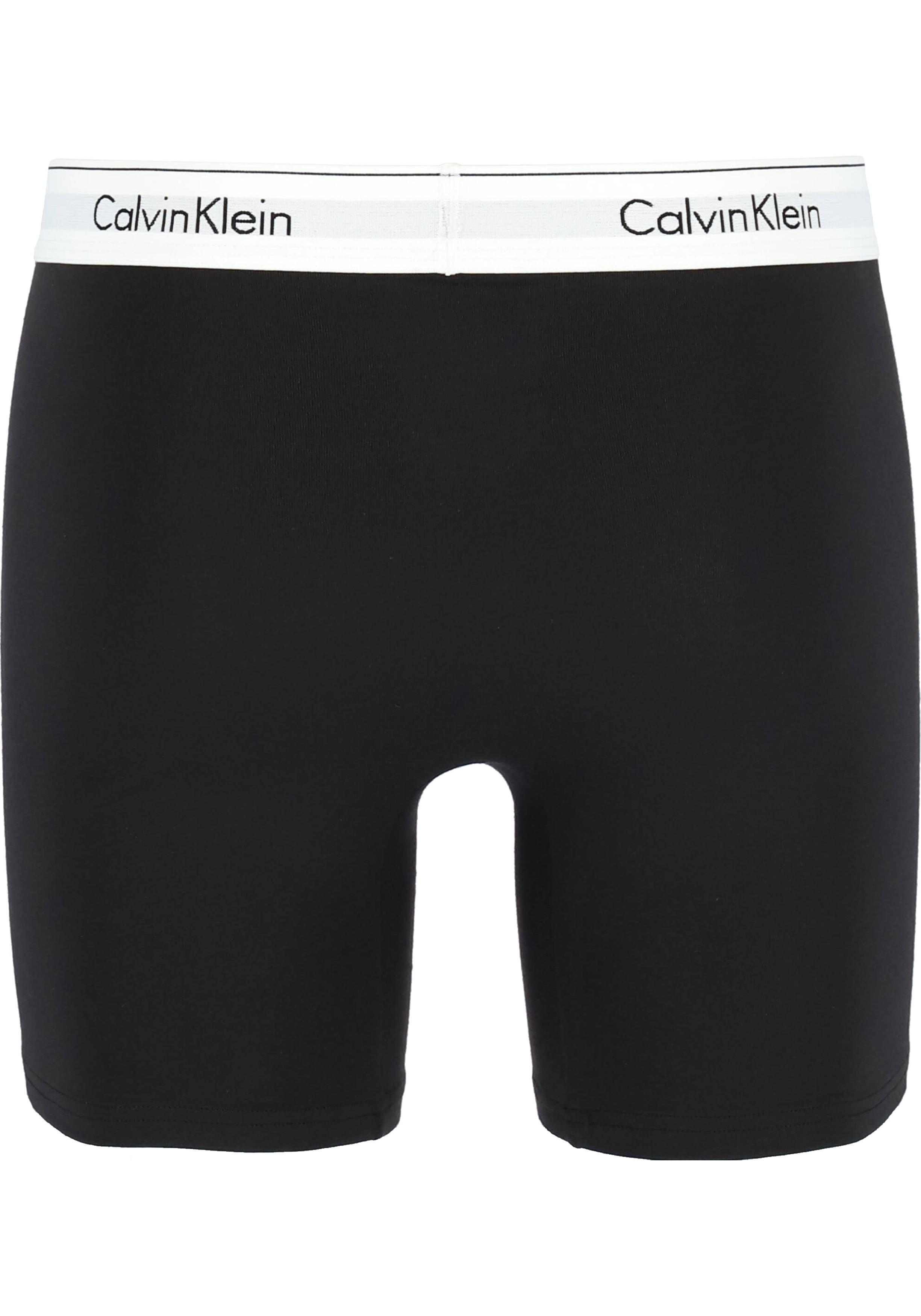 Calvin Klein Modern Cotton boxer brief (2-pack), heren boxers lang, zwart