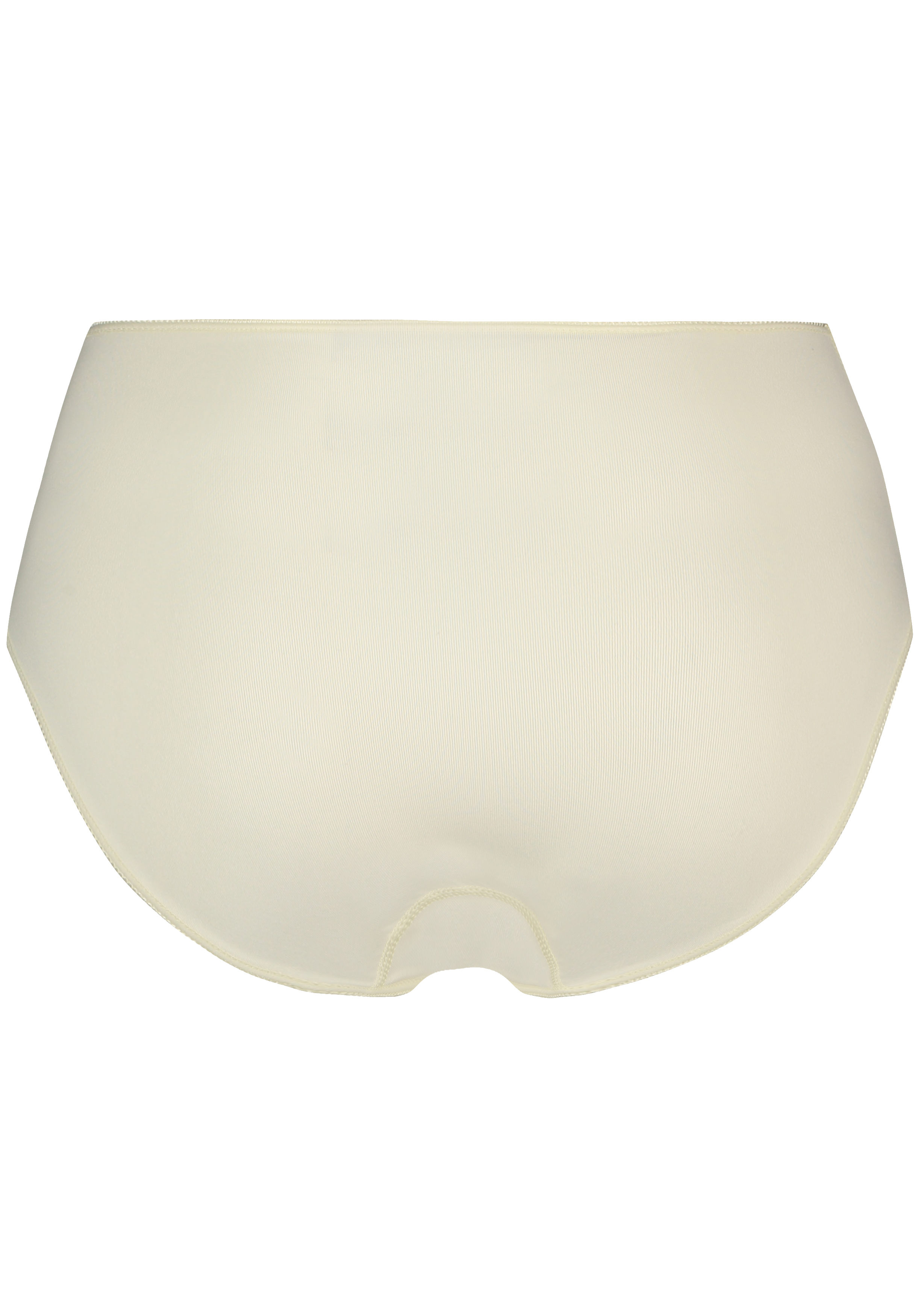 RJ Bodywear Pure Color dames midi brief, ivoor