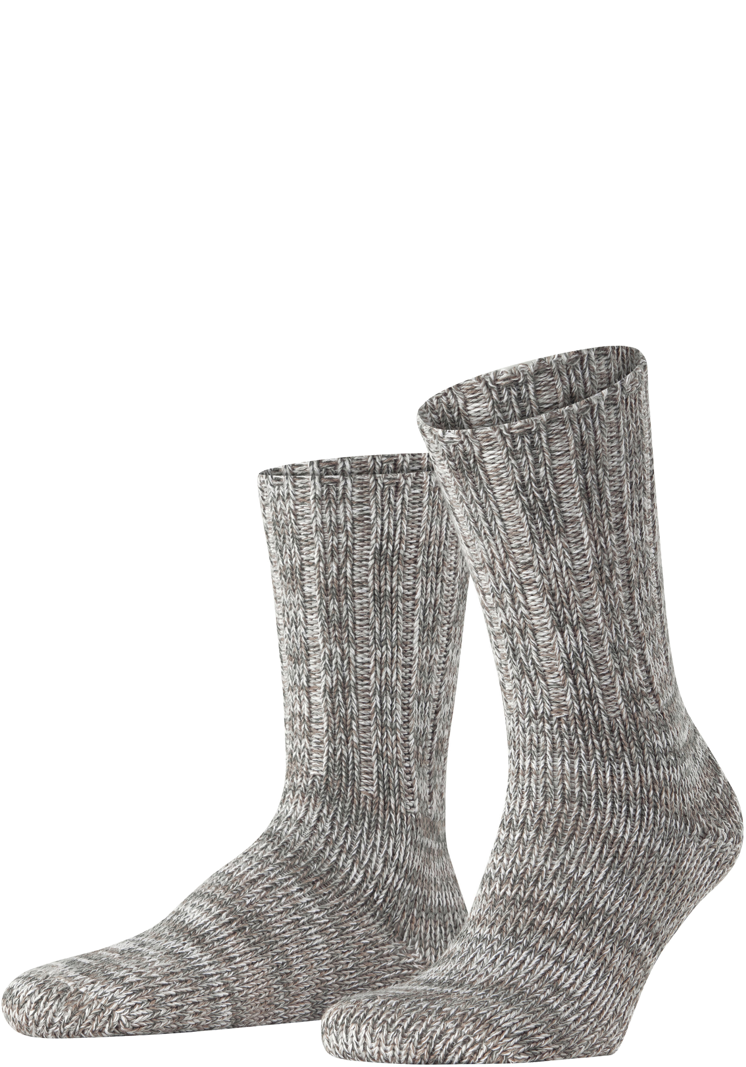 FALKE Brooklyn heren boot socks, zilvergrijs (silver)