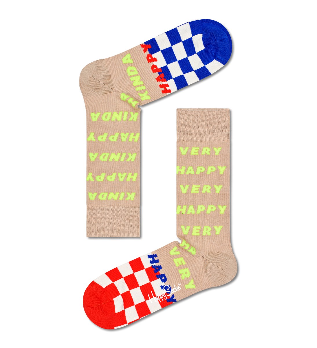 Happy Socks Tiger Rave Socks Gift Set (2-pack), unisex sokken in cadeauverpakking