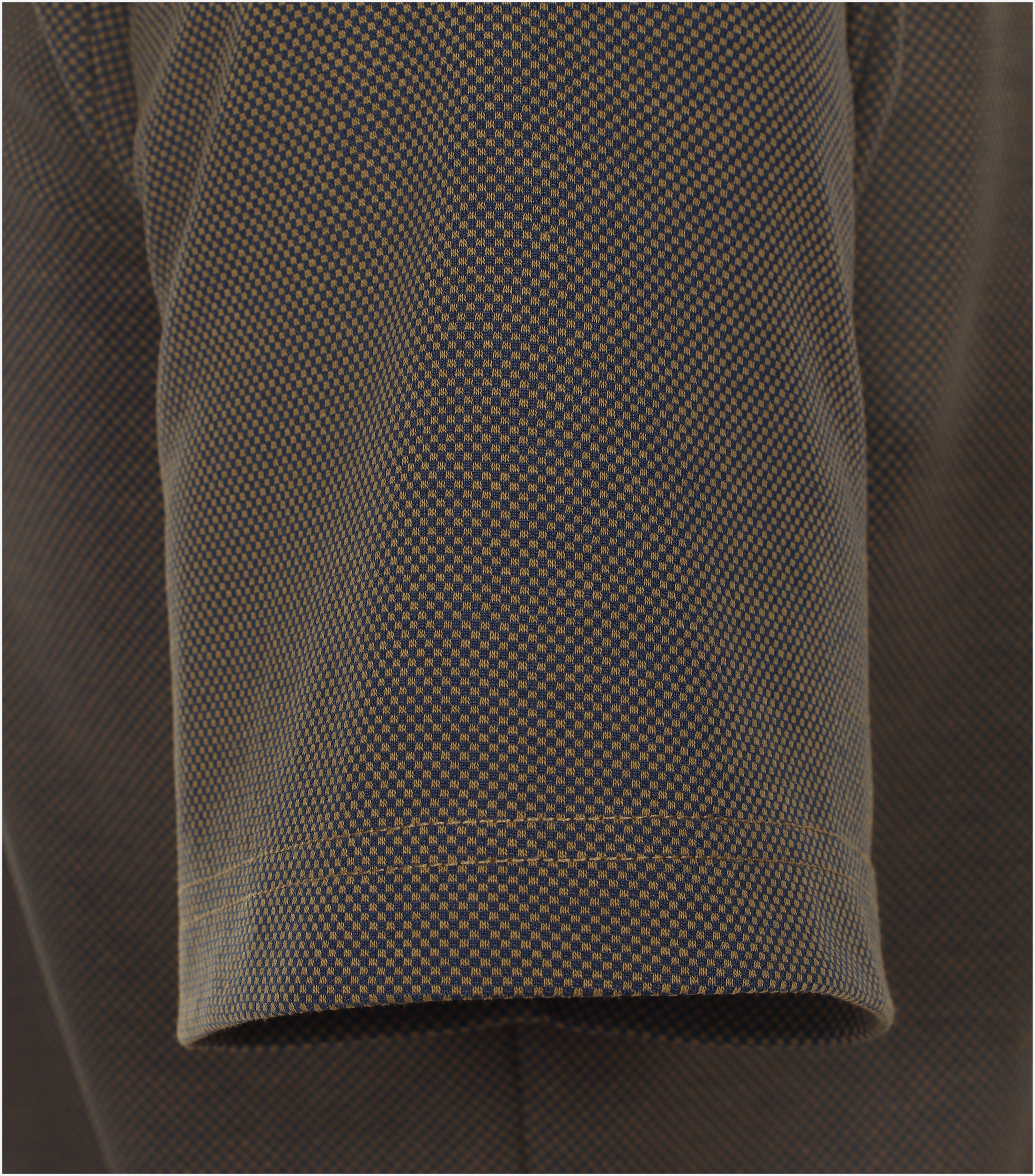 Redmond regular fit heren polo, pique, groen