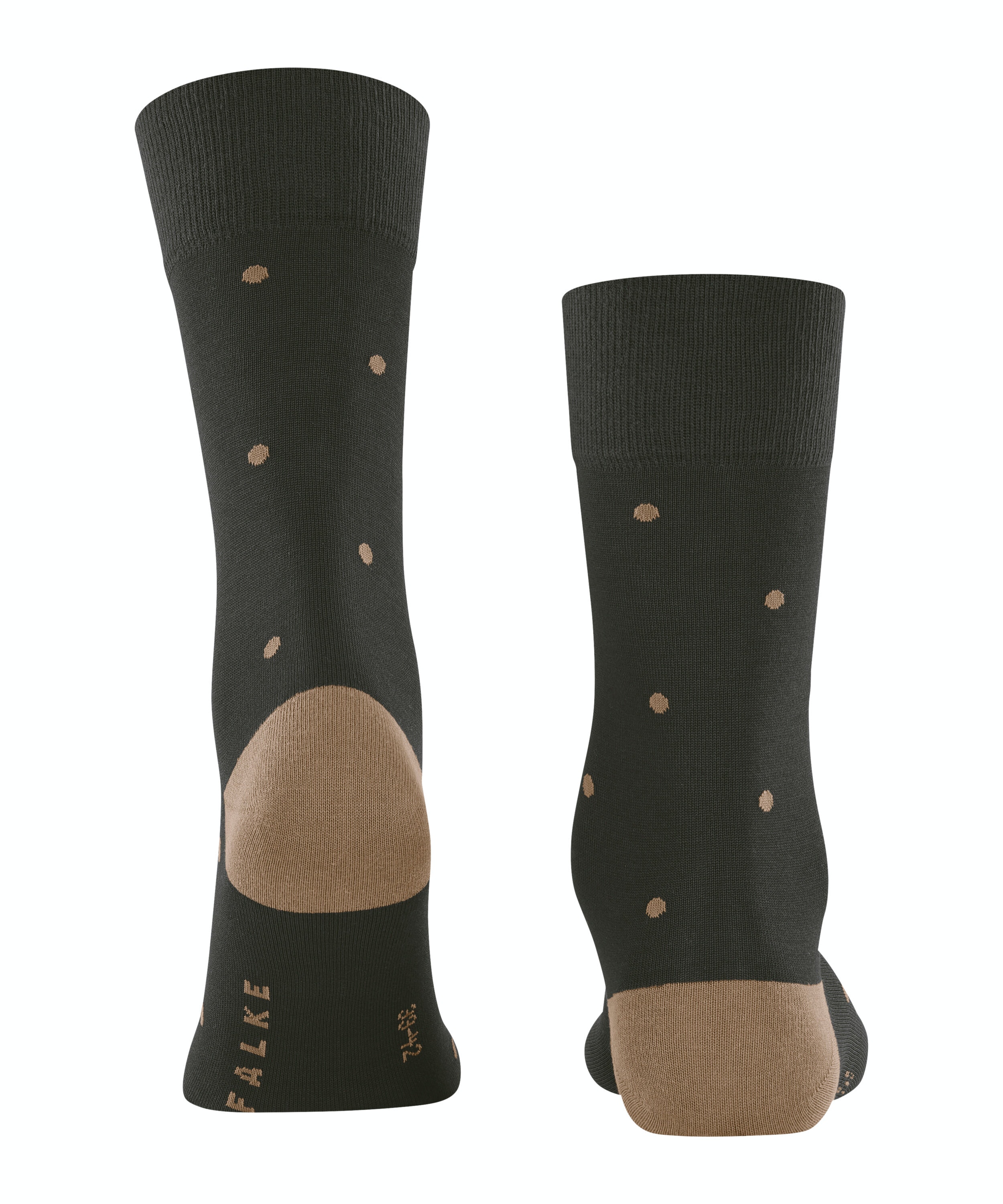 FALKE Dot herensokken, bruin (brown)