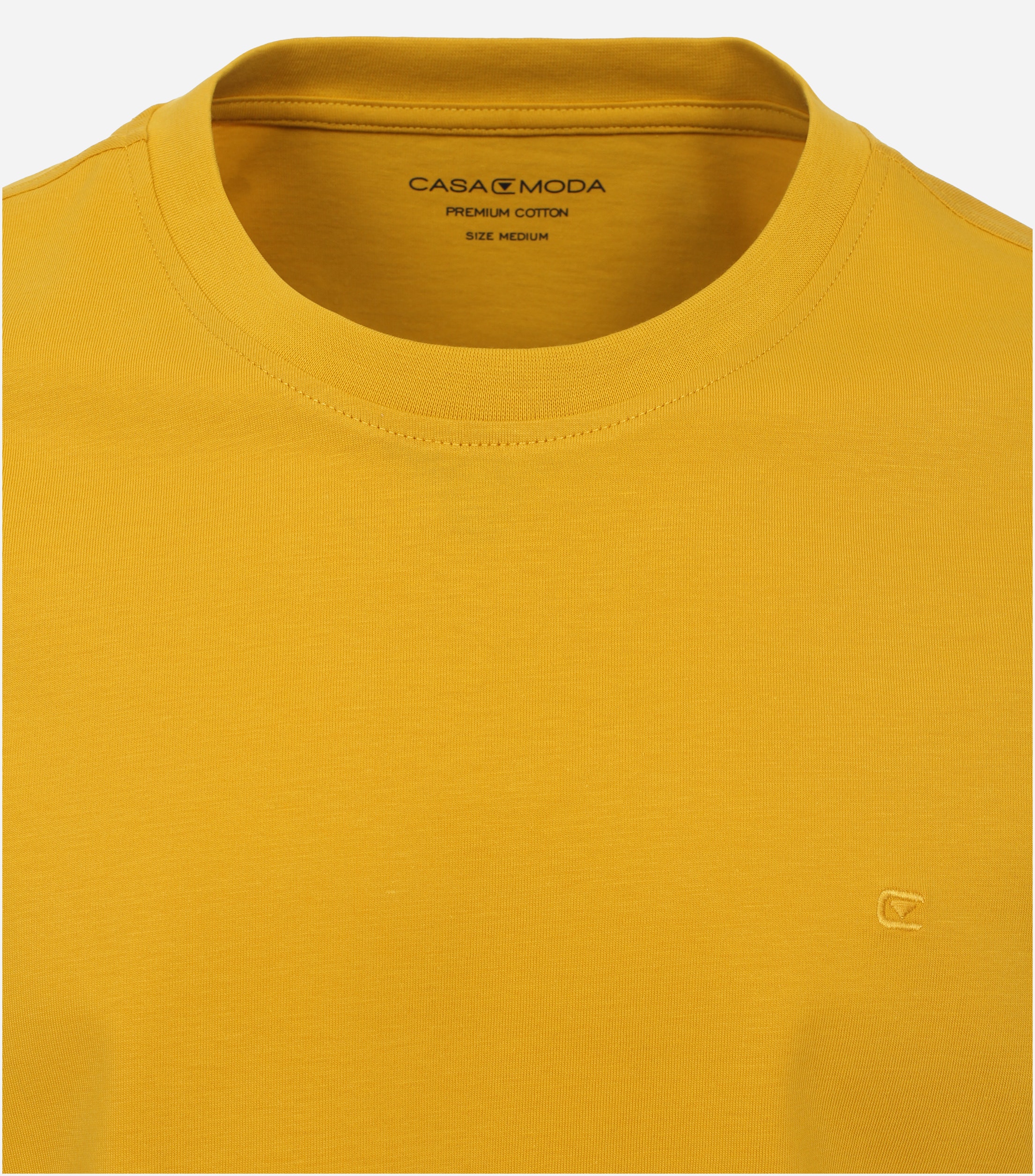 CASA MODA comfort fit heren T-shirt, geel
