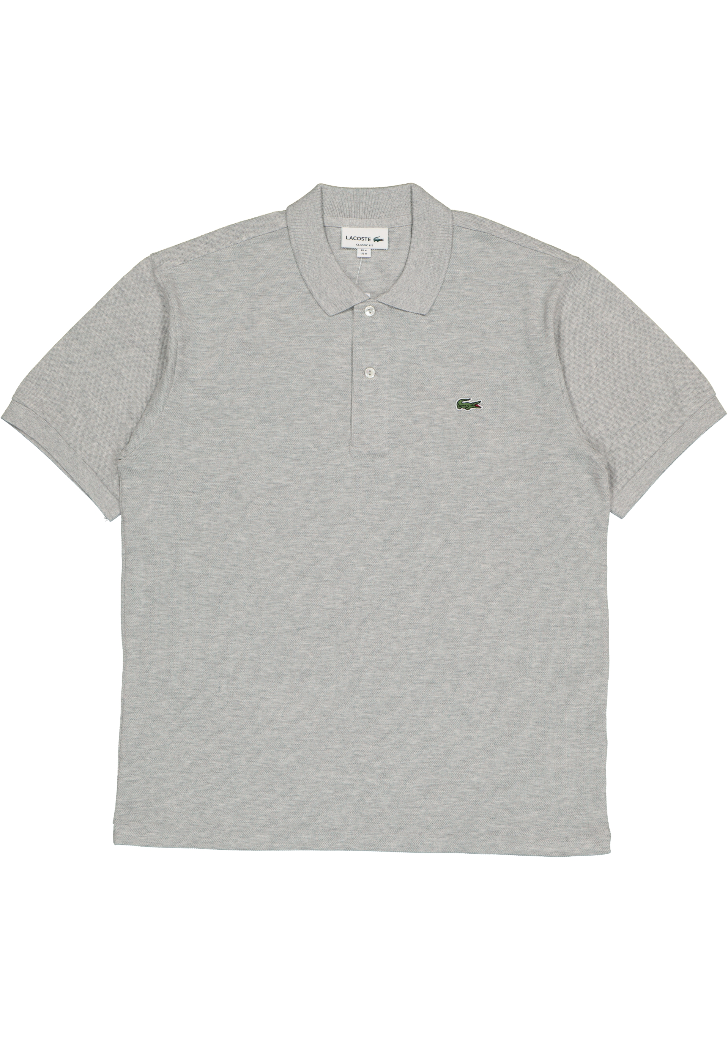 Lacoste Classic Fit polo, zilvergrijs