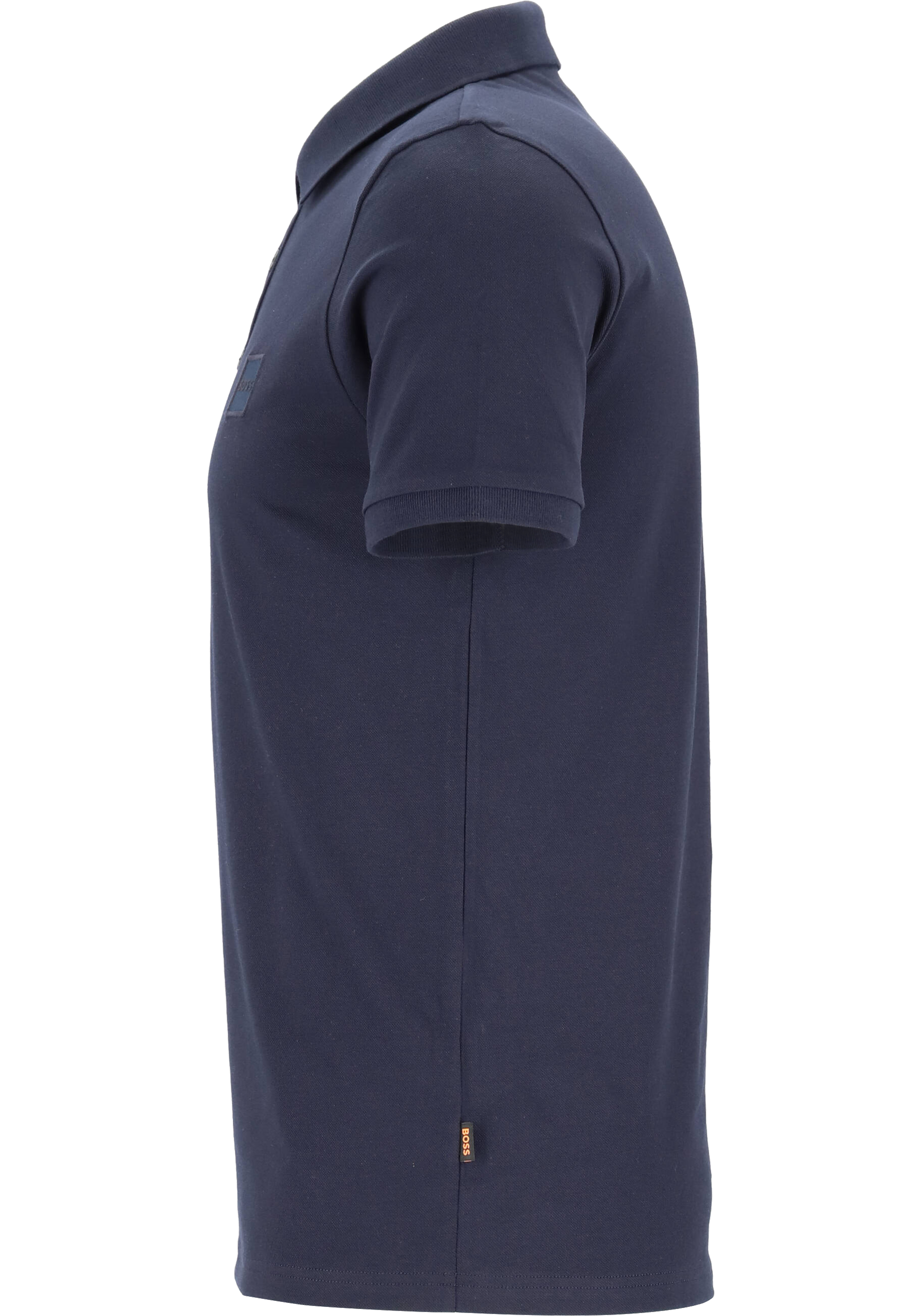 HUGO BOSS Passenger slim fit polo, stretch heren polo korte mouw, donkerblauw