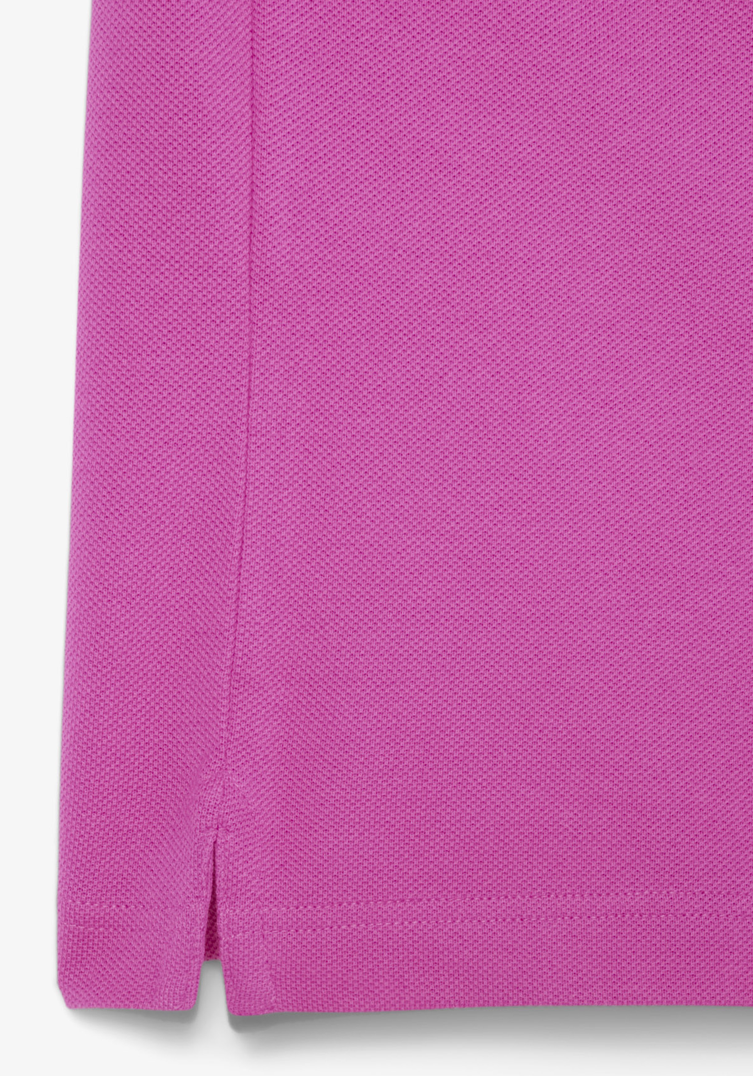 Lacoste Slim Fit polo, malva fuchsia roze