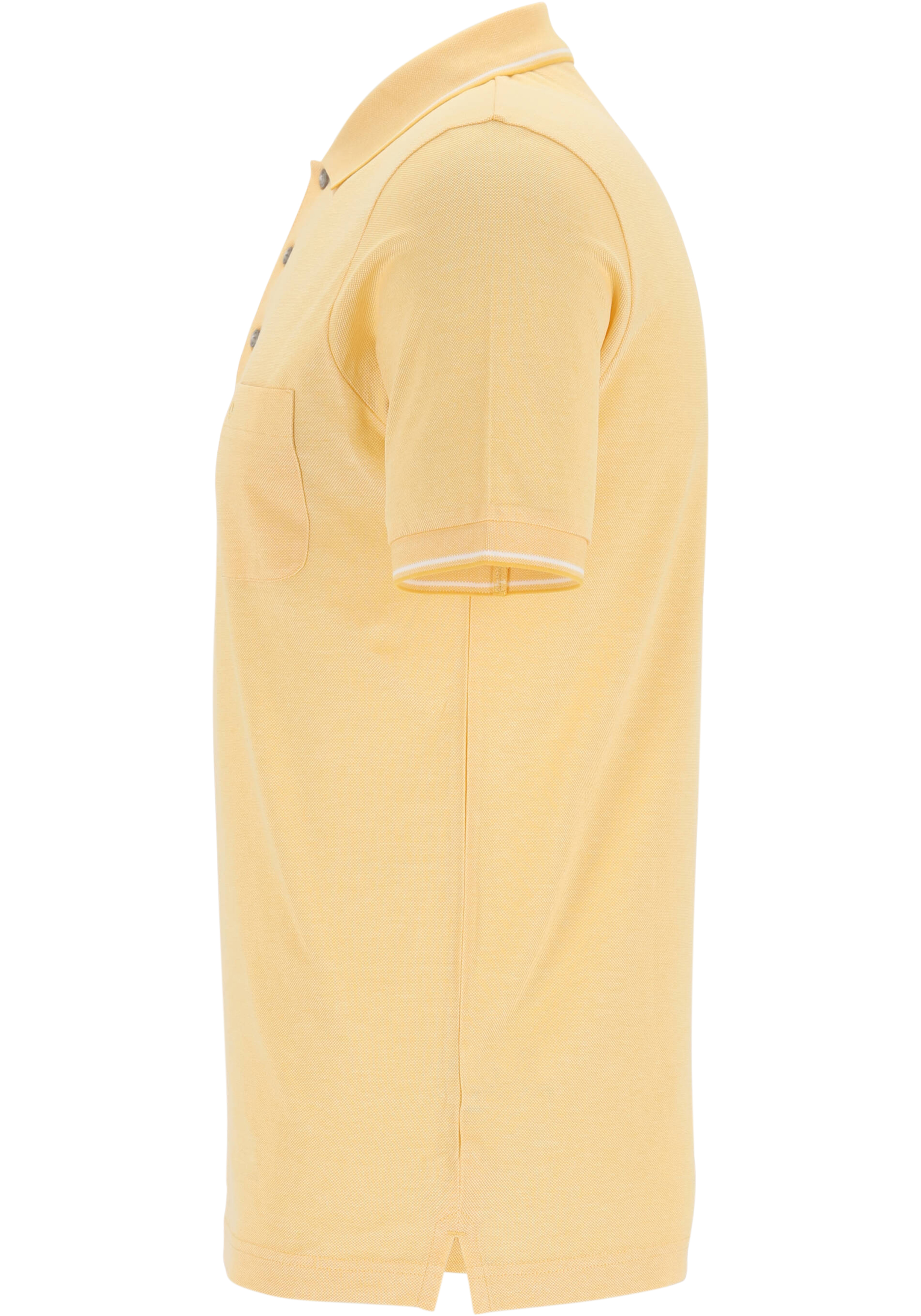 OLYMP Polo Casual, modern fit polo, geel