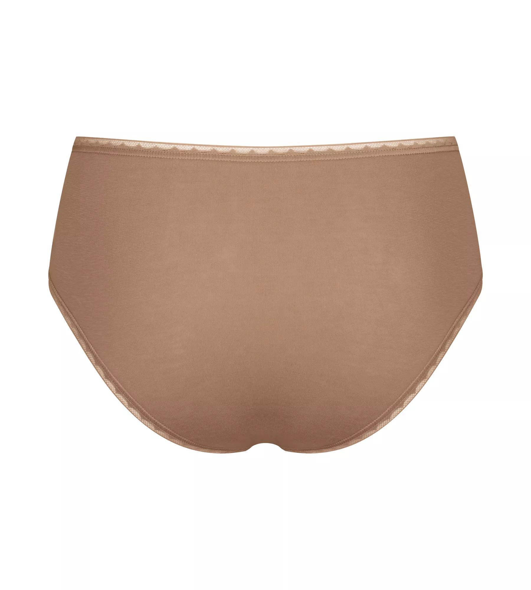 Sloggi Women GO High waist (2-pack), dames slip, bruin