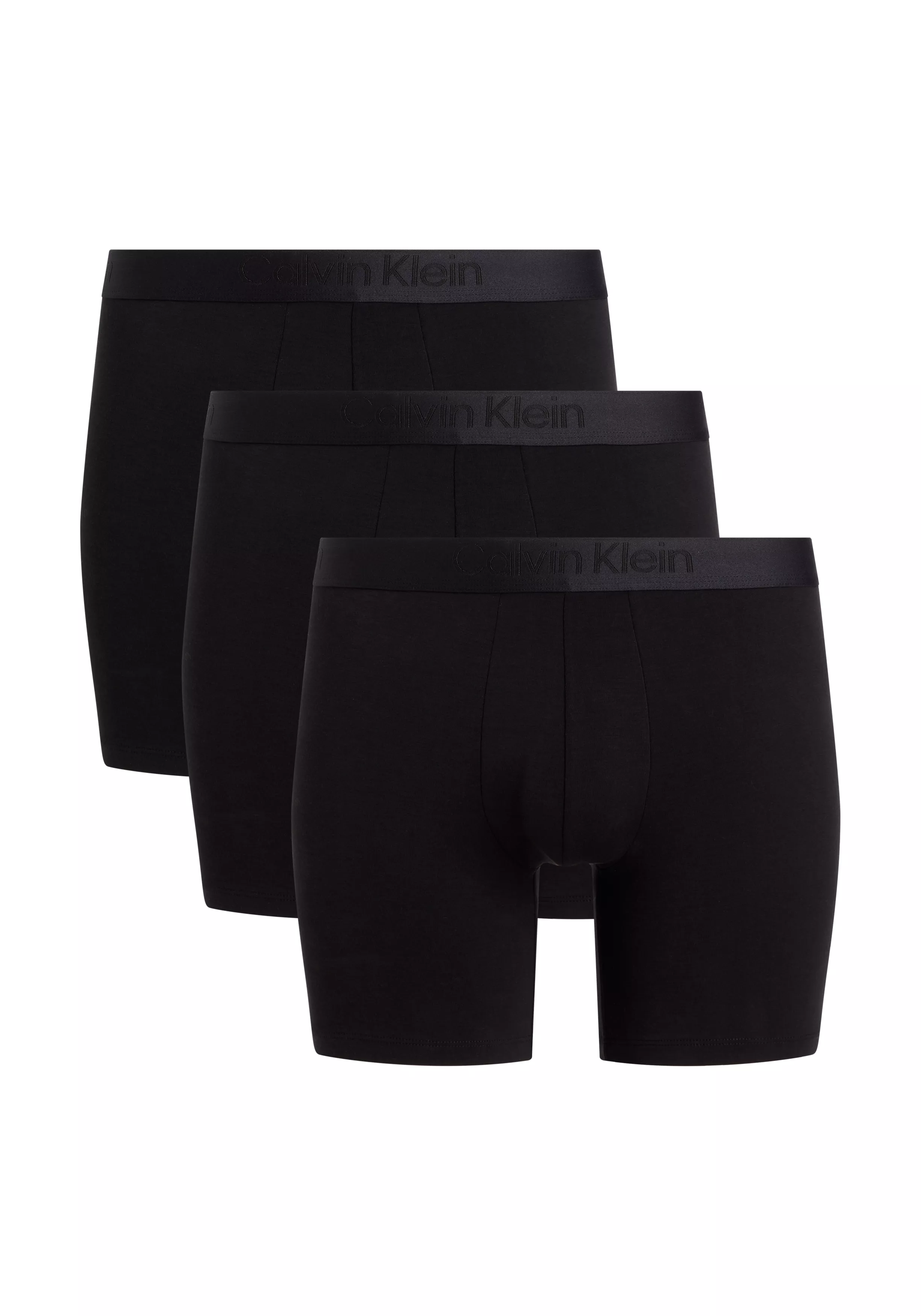 Calvin Klein Boxer Briefs 3 pack heren boxers extra lang zwart