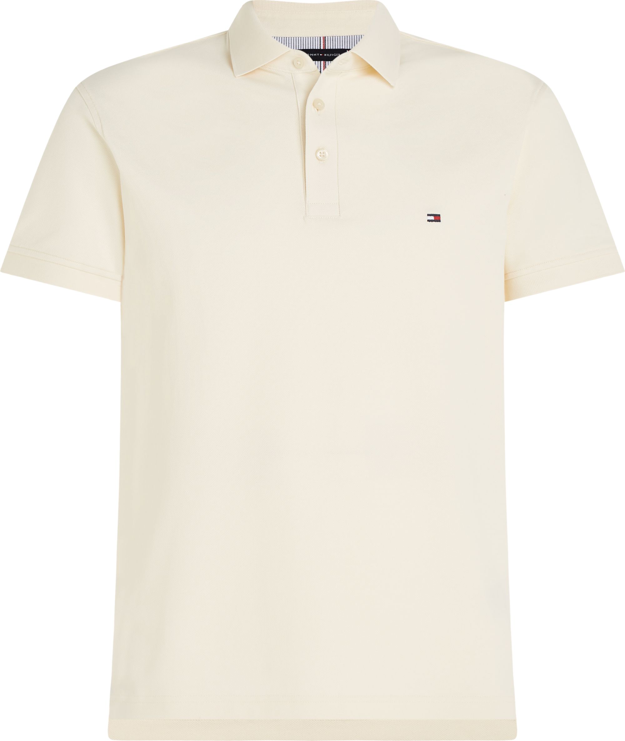 Tommy Hilfiger 1985 Slim Polo, heren poloshirt, beige