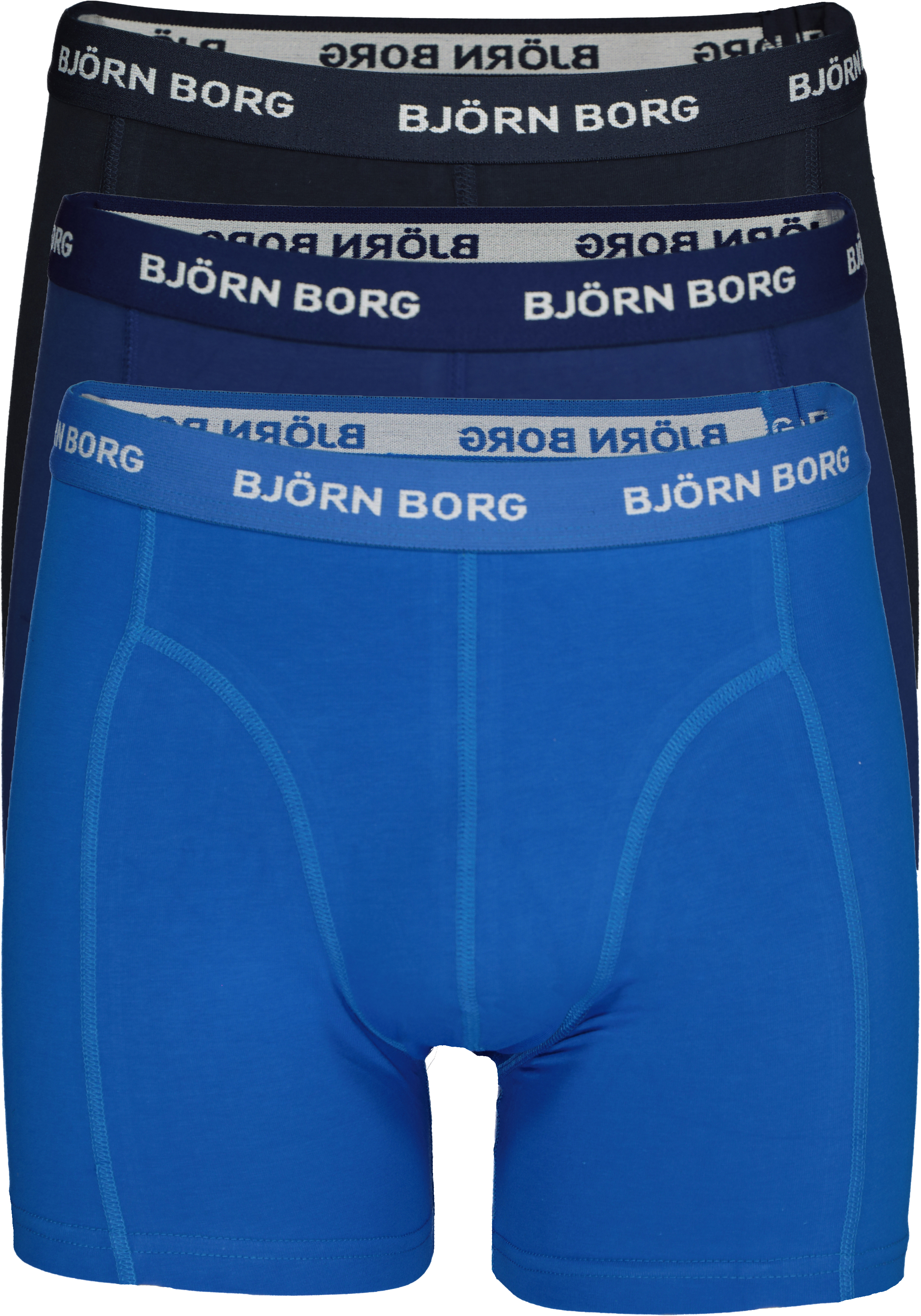 Bjorn Borg Boxershorts Essential 3 pack Heren Boxers Normale Lengte bjorn-borg-boxershorts-essential-3-pack-heren-boxers-normale-lengte