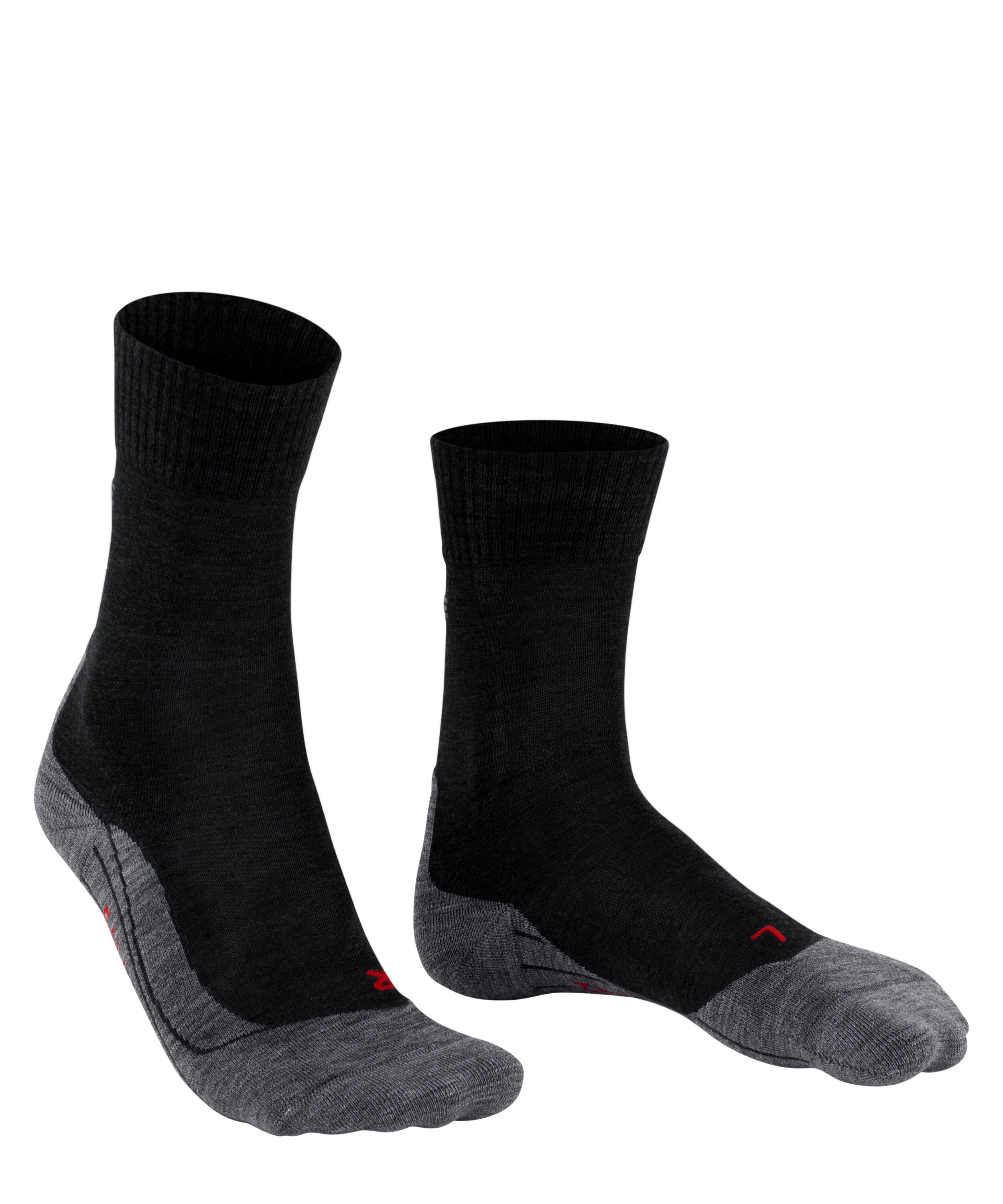 FALKE TK5 Wander heren trekking sokken, zwart (black-mix)