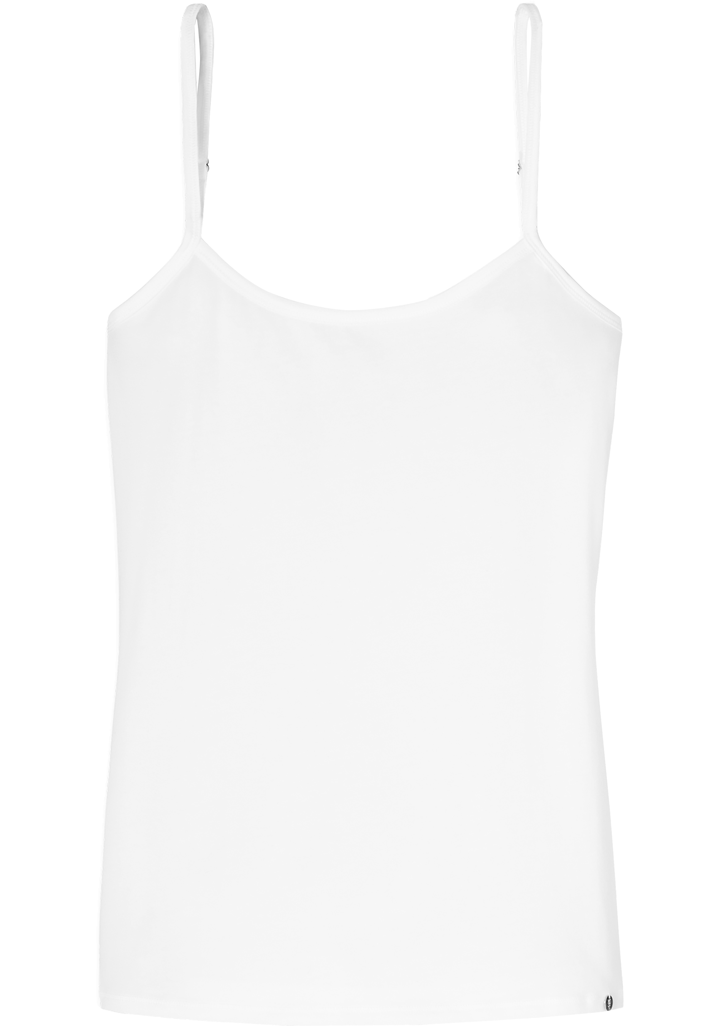 SCHIESSER 95/5 dames spaghetti top (1-pack), wit