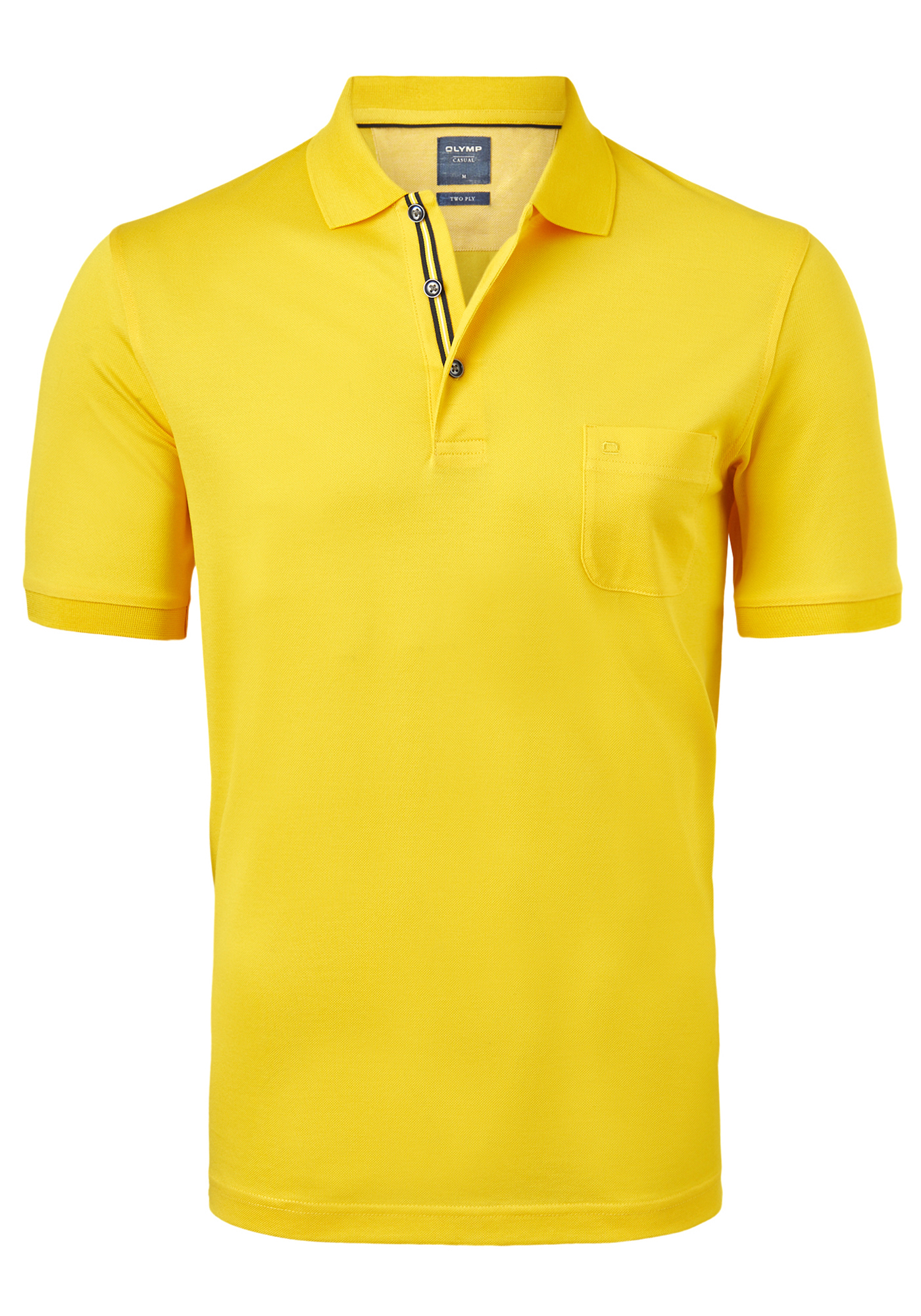 OLYMP modern fit poloshirt, geel