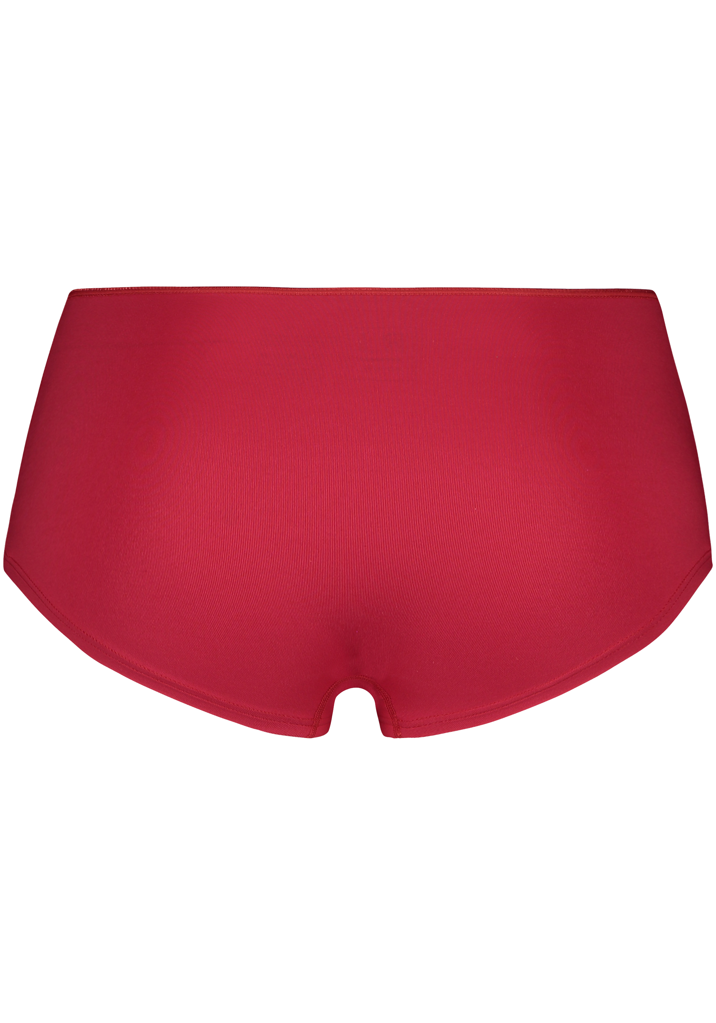 RJ Bodywear Pure Color dames hipster brief, donkerrood