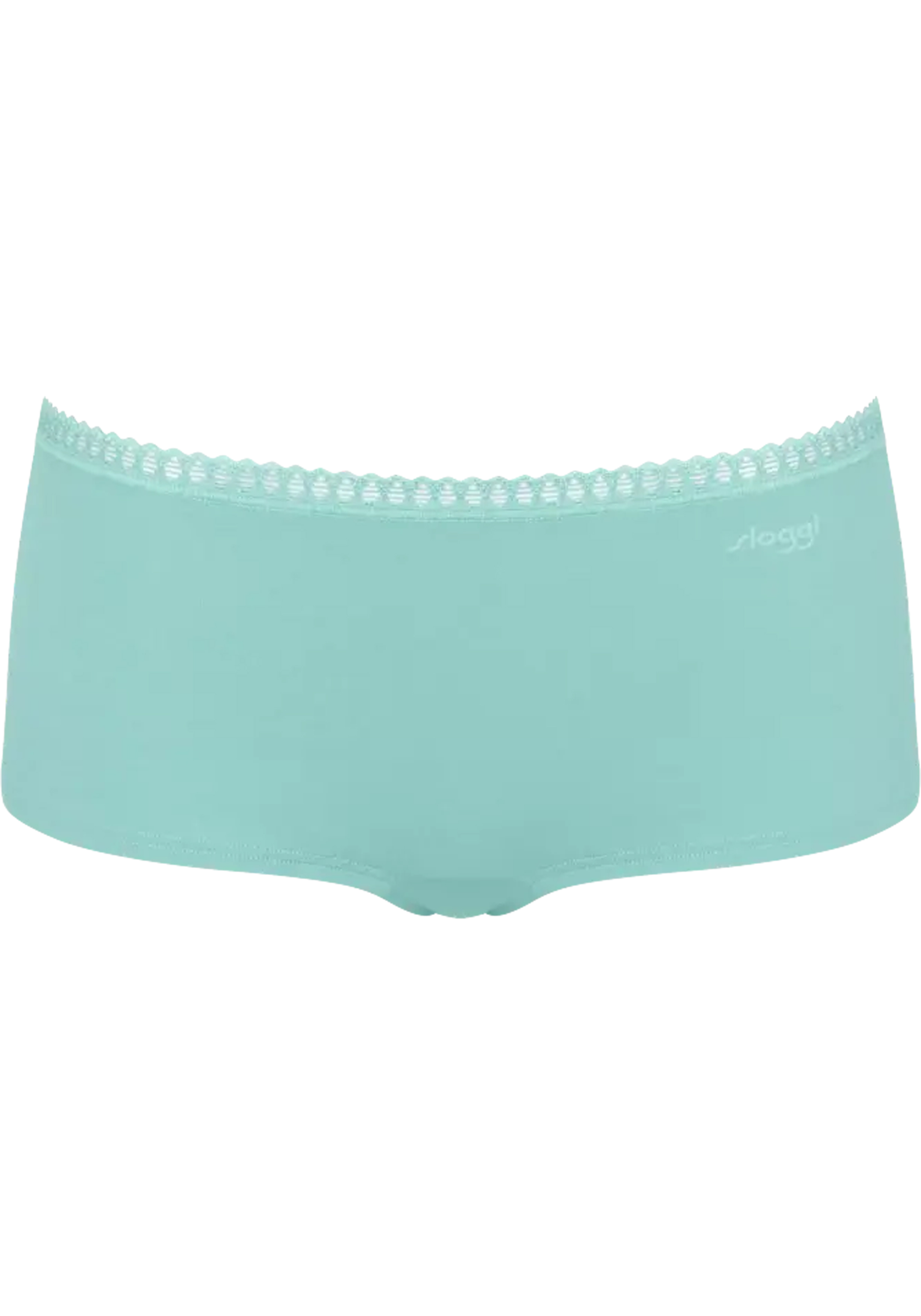 Sloggi Women GO Crush Short (3-pack), dames boxer, lichtgroen, turquoise, print