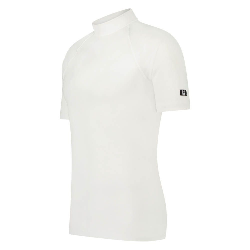 RJ Bodywear Thermo thermoshirt (1-pack), heren thermoshirt met opstaande boord, wolwit