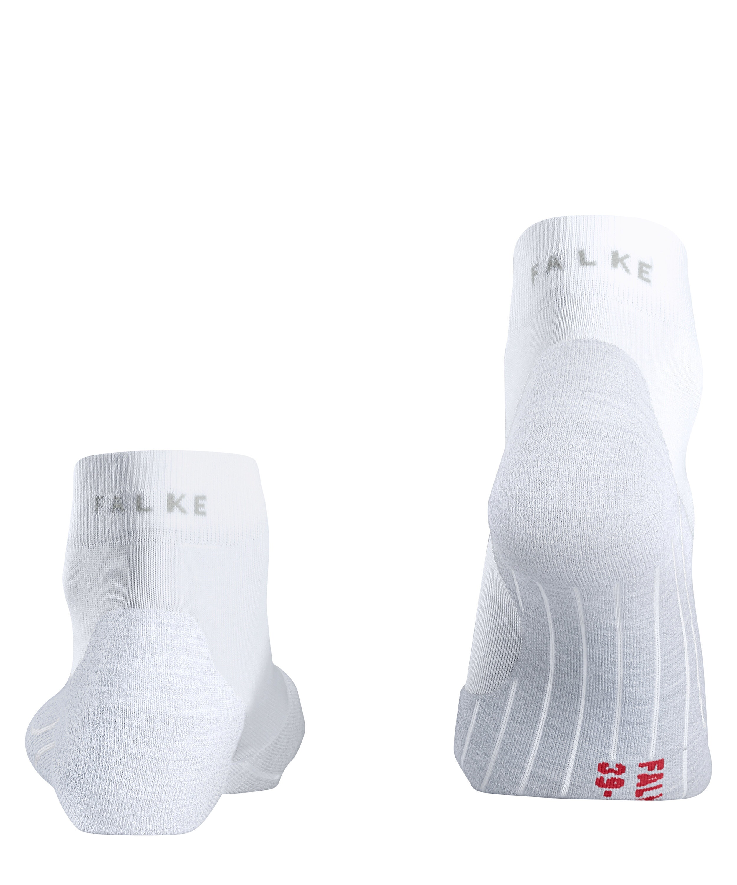 FALKE RU4 Endurance Short heren running sokken kort, wit (white)