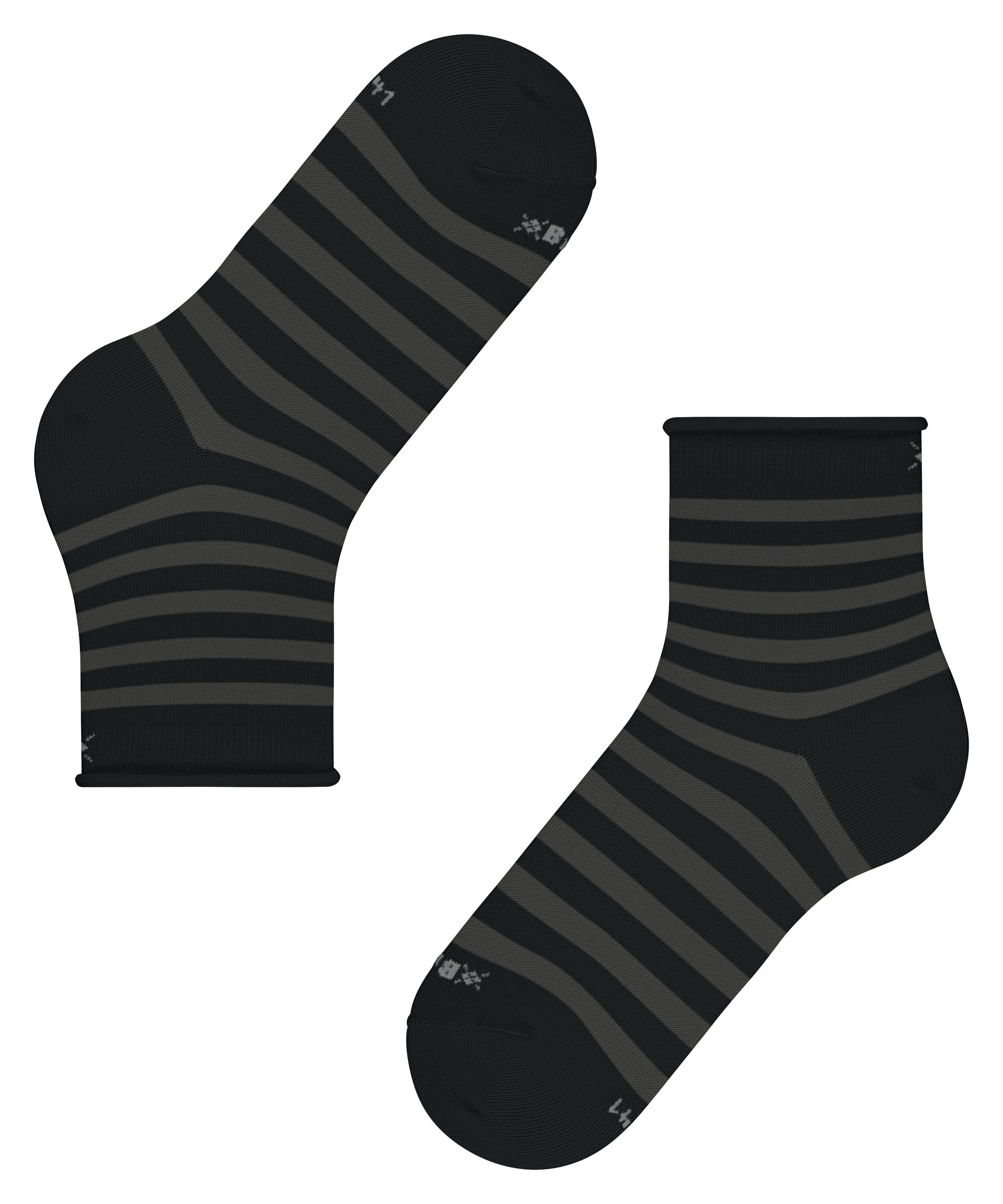 Burlington Swansea damessokken, zwart (black)