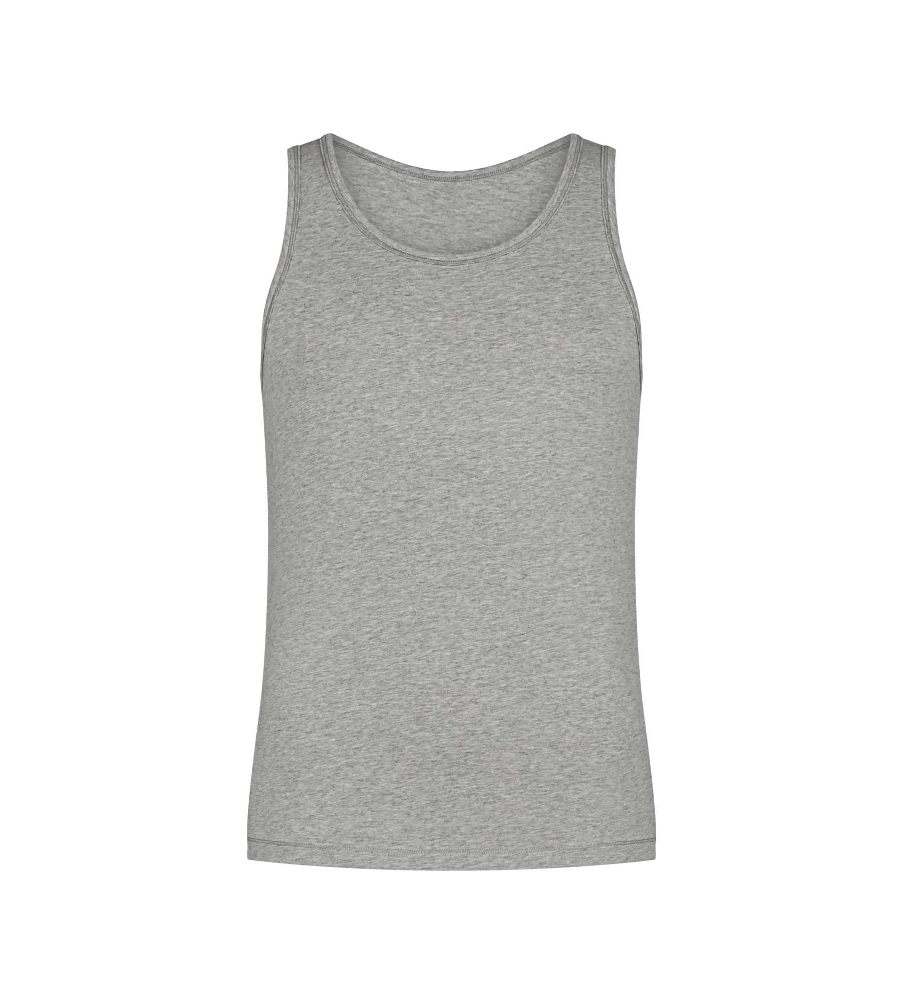 Sloggi Men EVER Ease Tank Top, heren mouwloos T-shirt (1-pack), donkergrijs melange